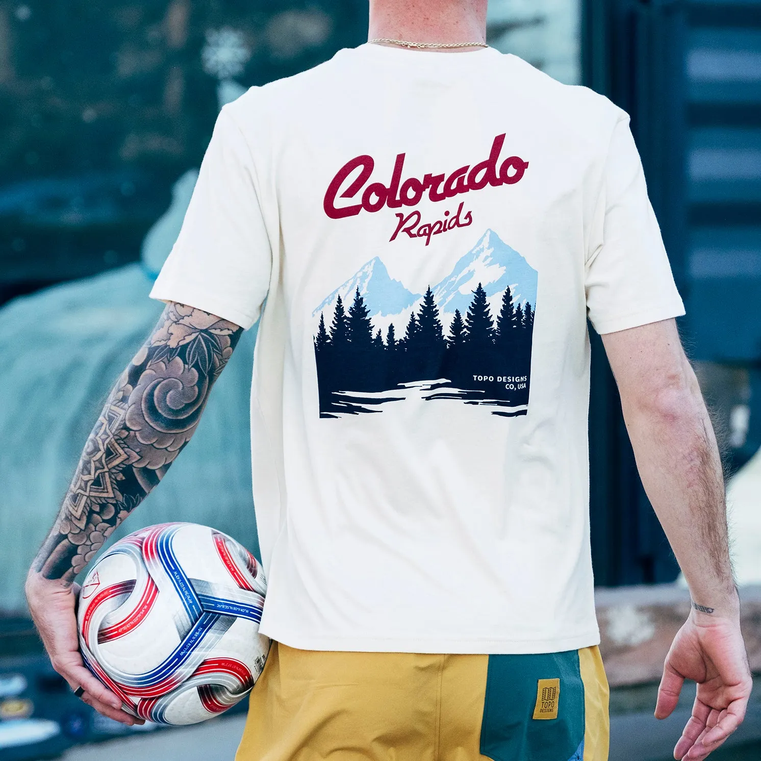 Topo Designs x Colorado Rapids Graphic Tee sold by TOPO DESIGNS product image thumbnail 2