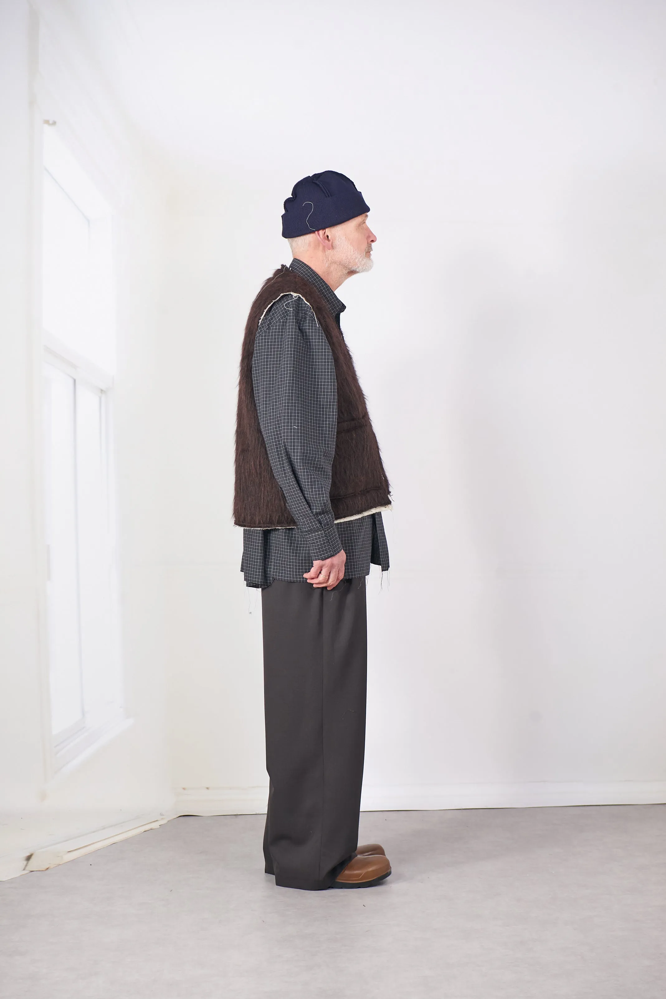 CF.20.05.02.02 ZIP VEST brown sold by Camiel Fortgens product image thumbnail 4