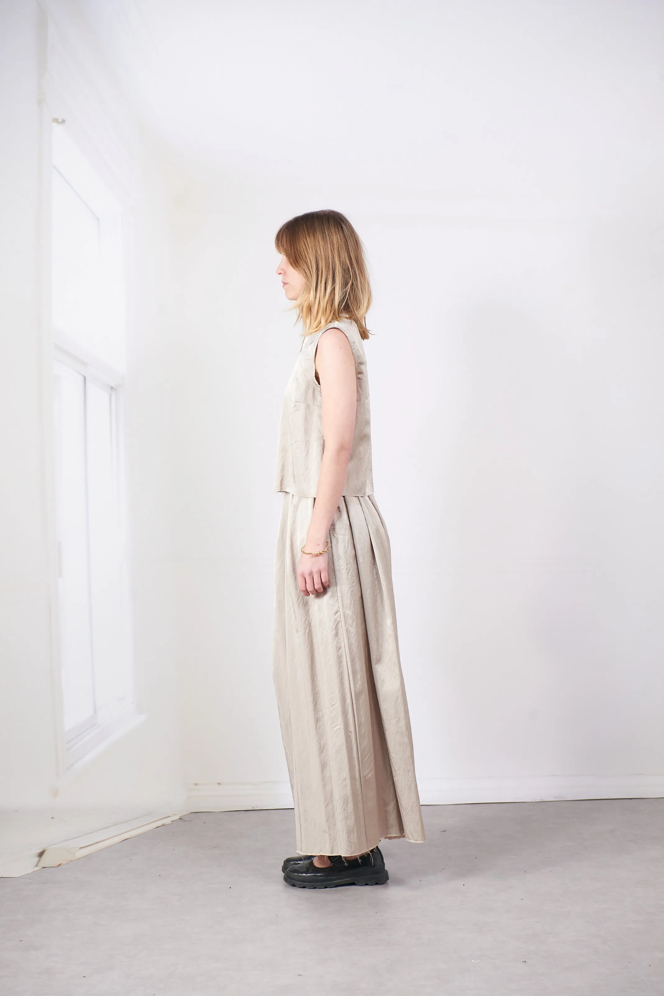 CF.20.07.04.03 TOPLESS DRESS champagne sold by Camiel Fortgens product image thumbnail 3