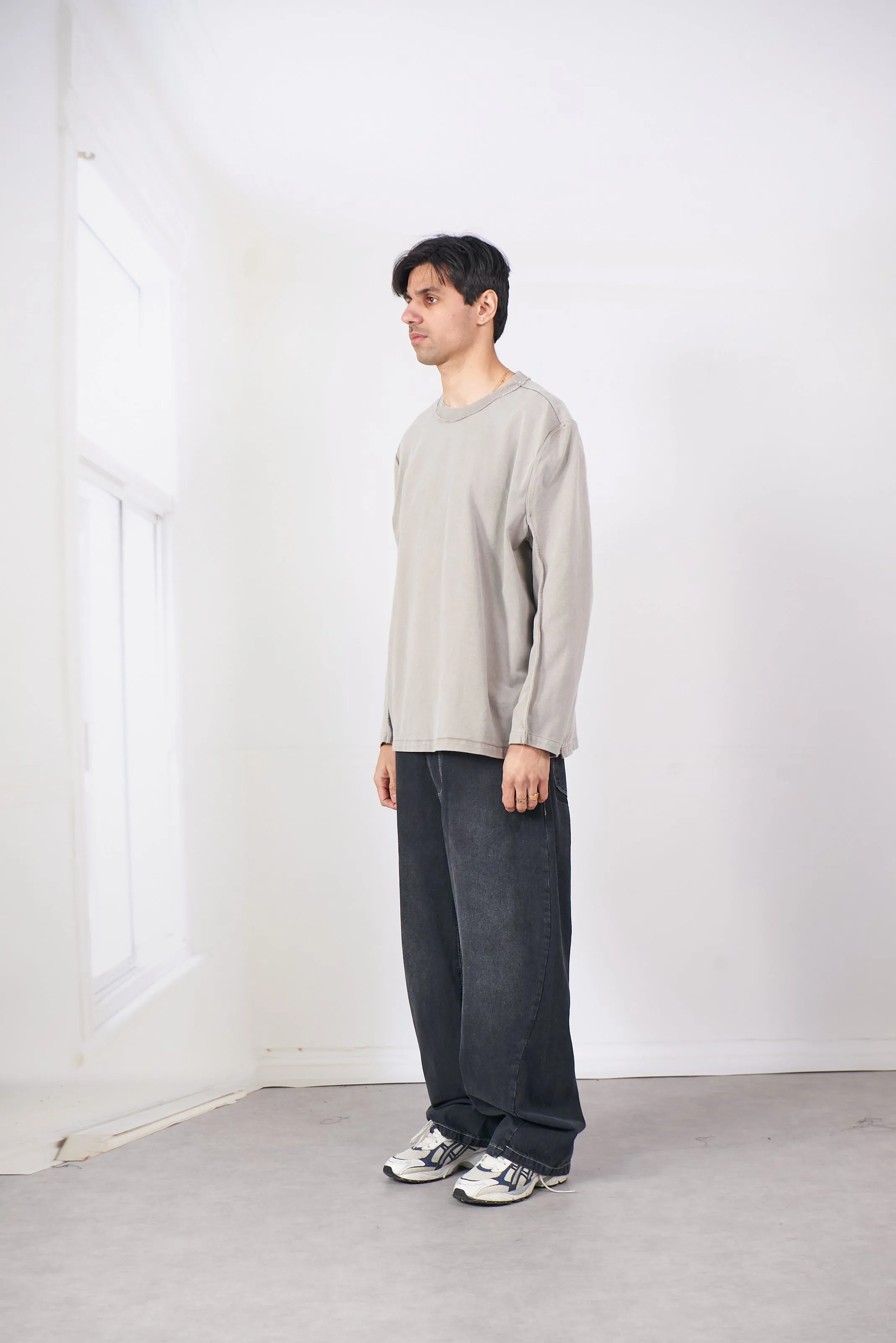 CF.20.01.02.01 BIG TEE LS taupe sold by Camiel Fortgens product image thumbnail 3