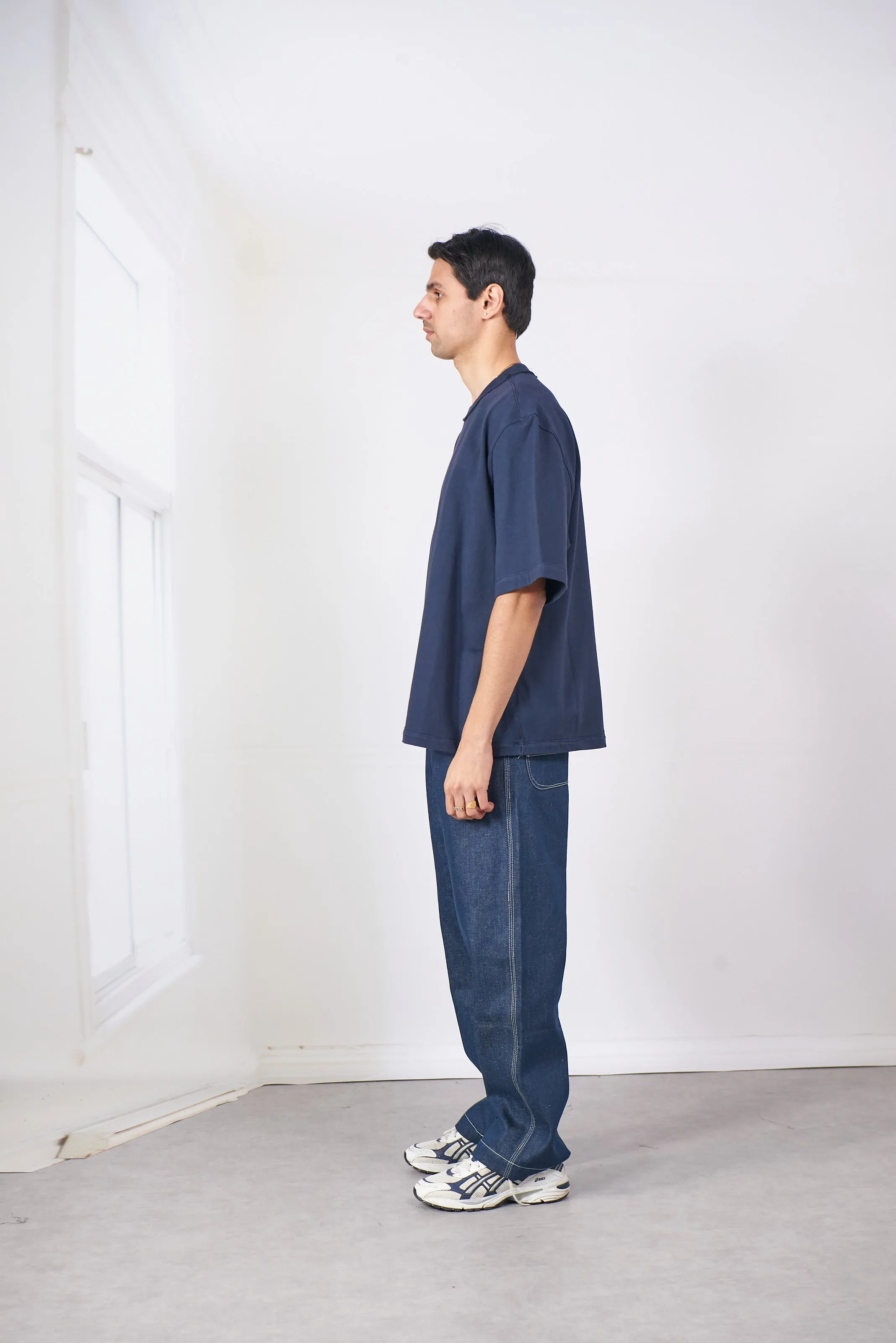 CF.20.01.01.01 BIG TEE SS navy sold by Camiel Fortgens