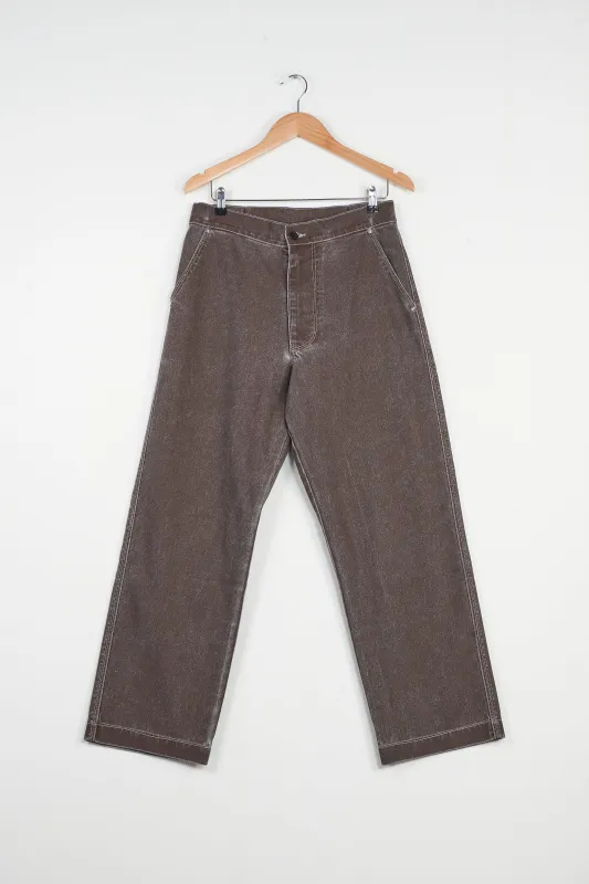 CF.20.06.01.01 STRAIGHT JEANS brown sold by Camiel Fortgens Mens