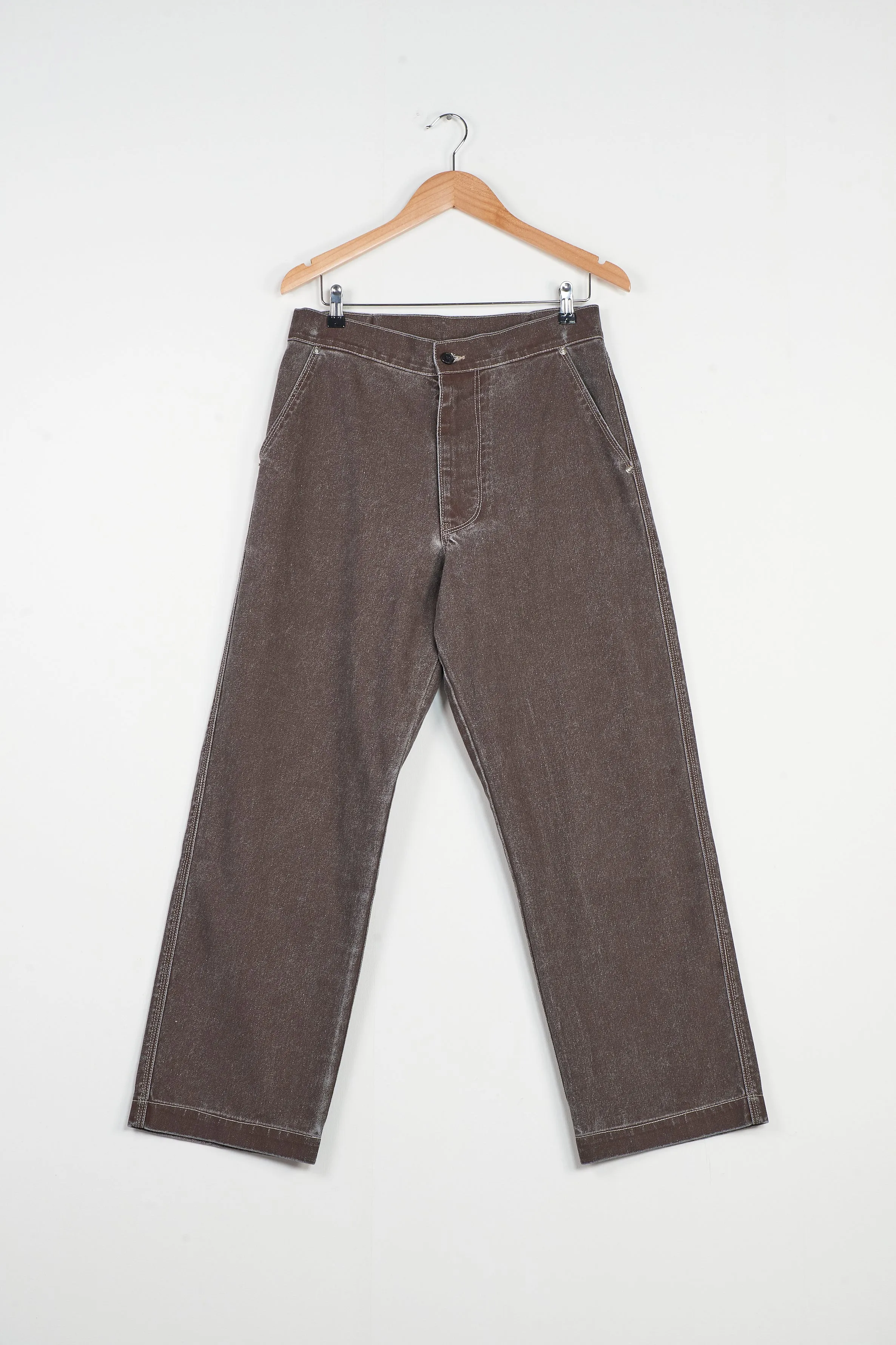 CF.20.06.01.01 STRAIGHT JEANS brown sold by Camiel Fortgens Mens