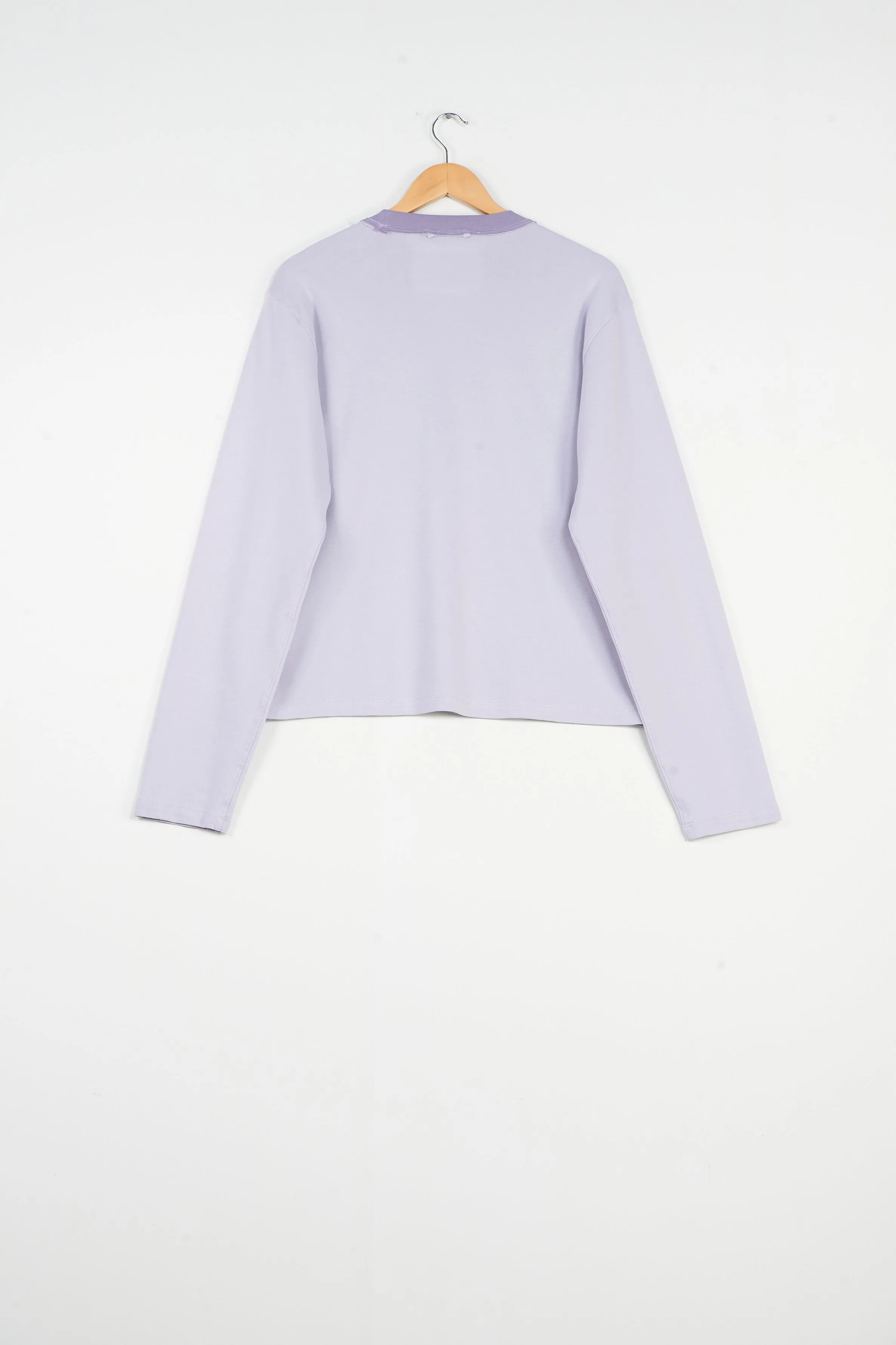 CF.20.01.03.01 NORMAL TEE LS purple sold by Camiel Fortgens product image thumbnail 3