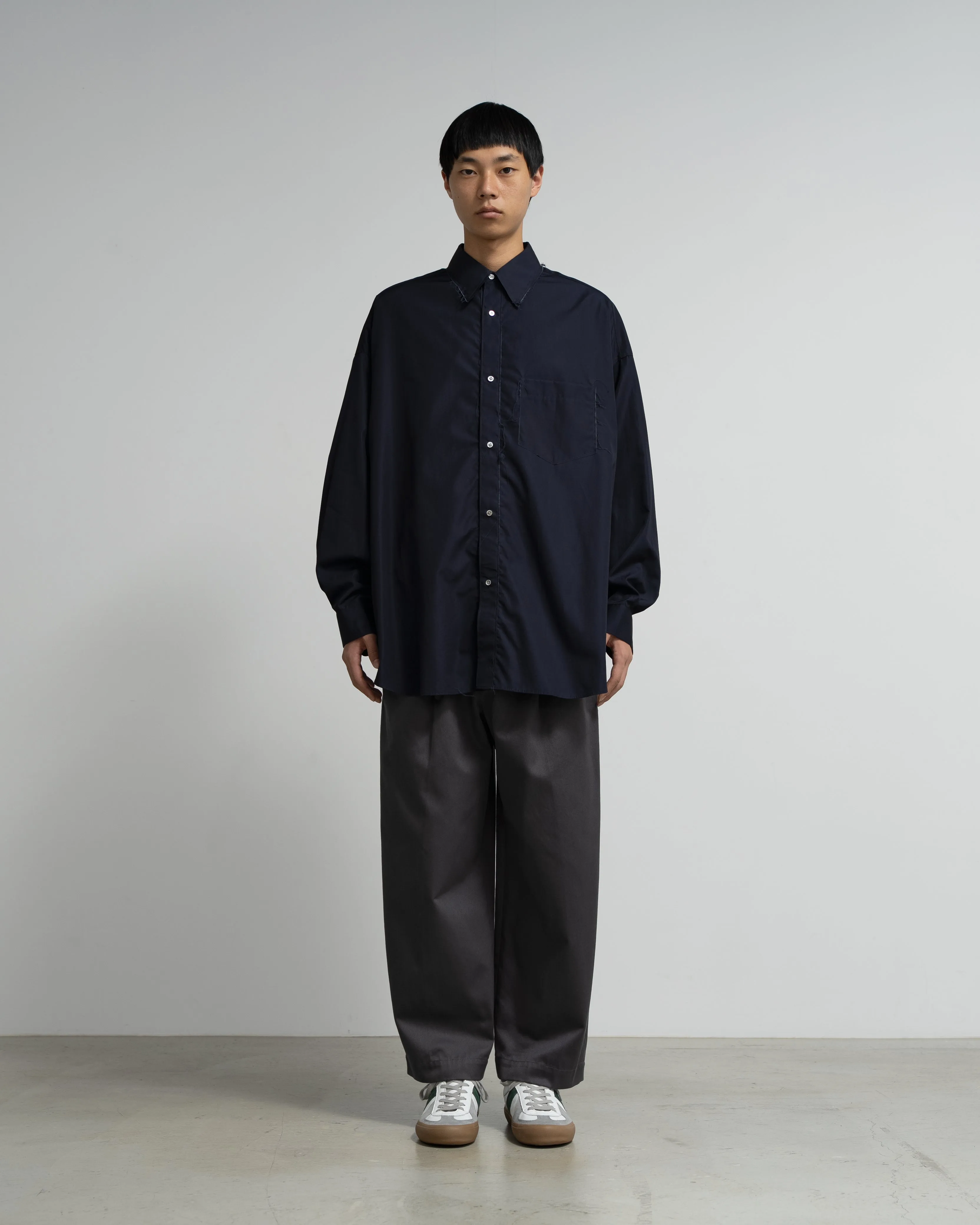 CF.GP Oversized Regular Collar Shirt navy sold by Camiel Fortgens product image thumbnail 4