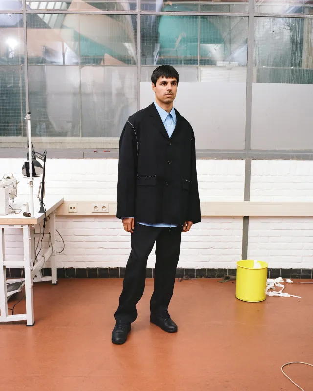 CF.GP Scale Off Wool 3B Jacket made by Camiel Fortgens