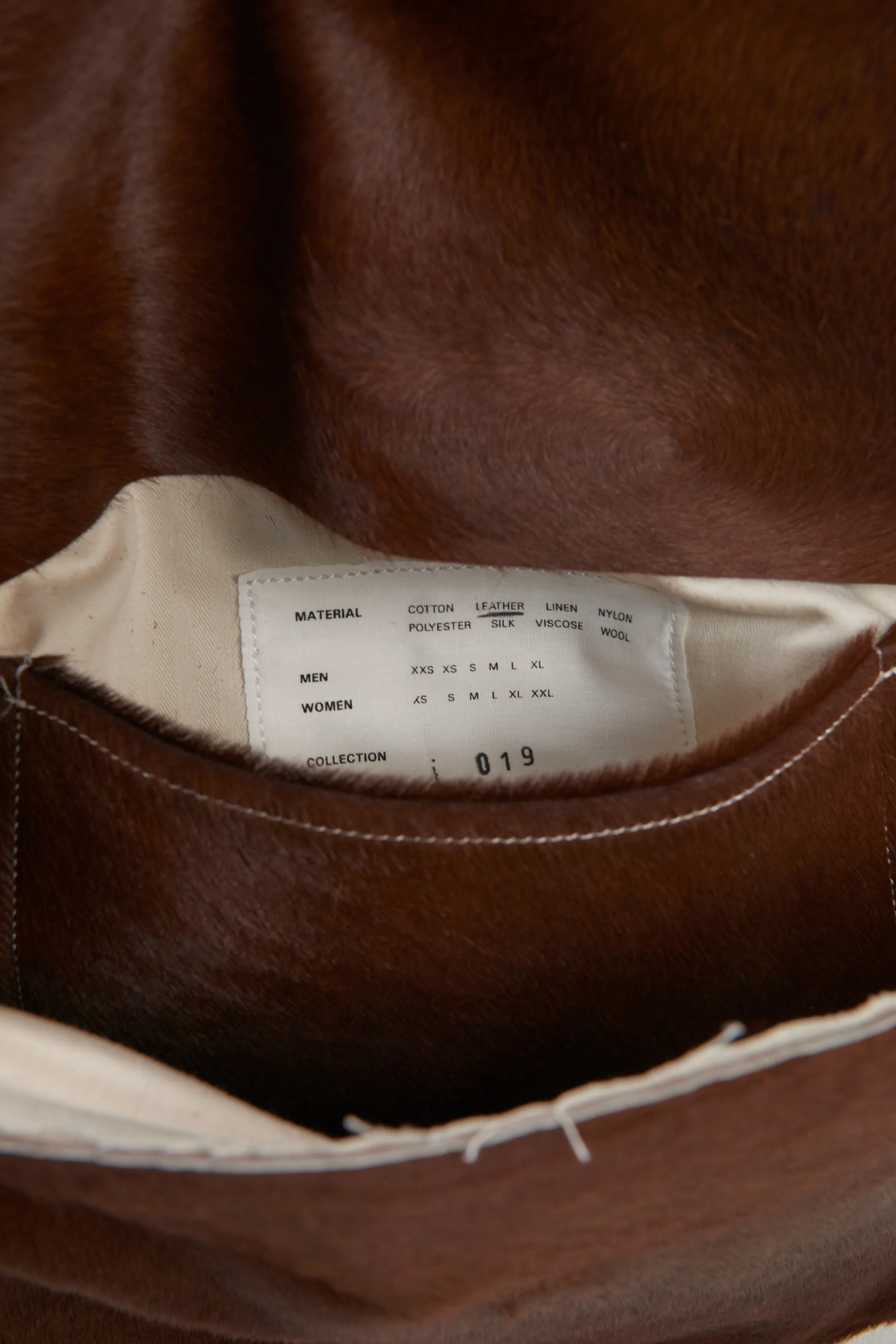 CF.20.11.04.02 SADDLE BAG brown pony hair sold by Camiel Fortgens product image thumbnail 4