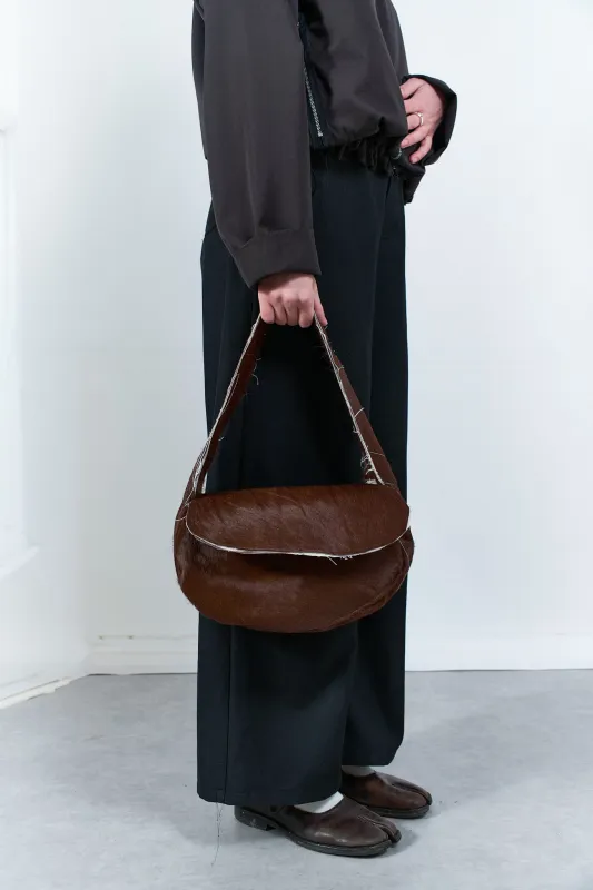 CF.20.11.04.02 SADDLE BAG brown pony hair sold by Camiel Fortgens