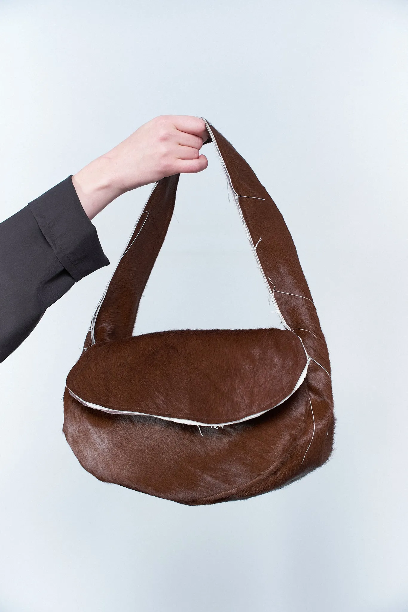 CF.20.11.04.02 SADDLE BAG brown pony hair sold by Camiel Fortgens product image thumbnail 2