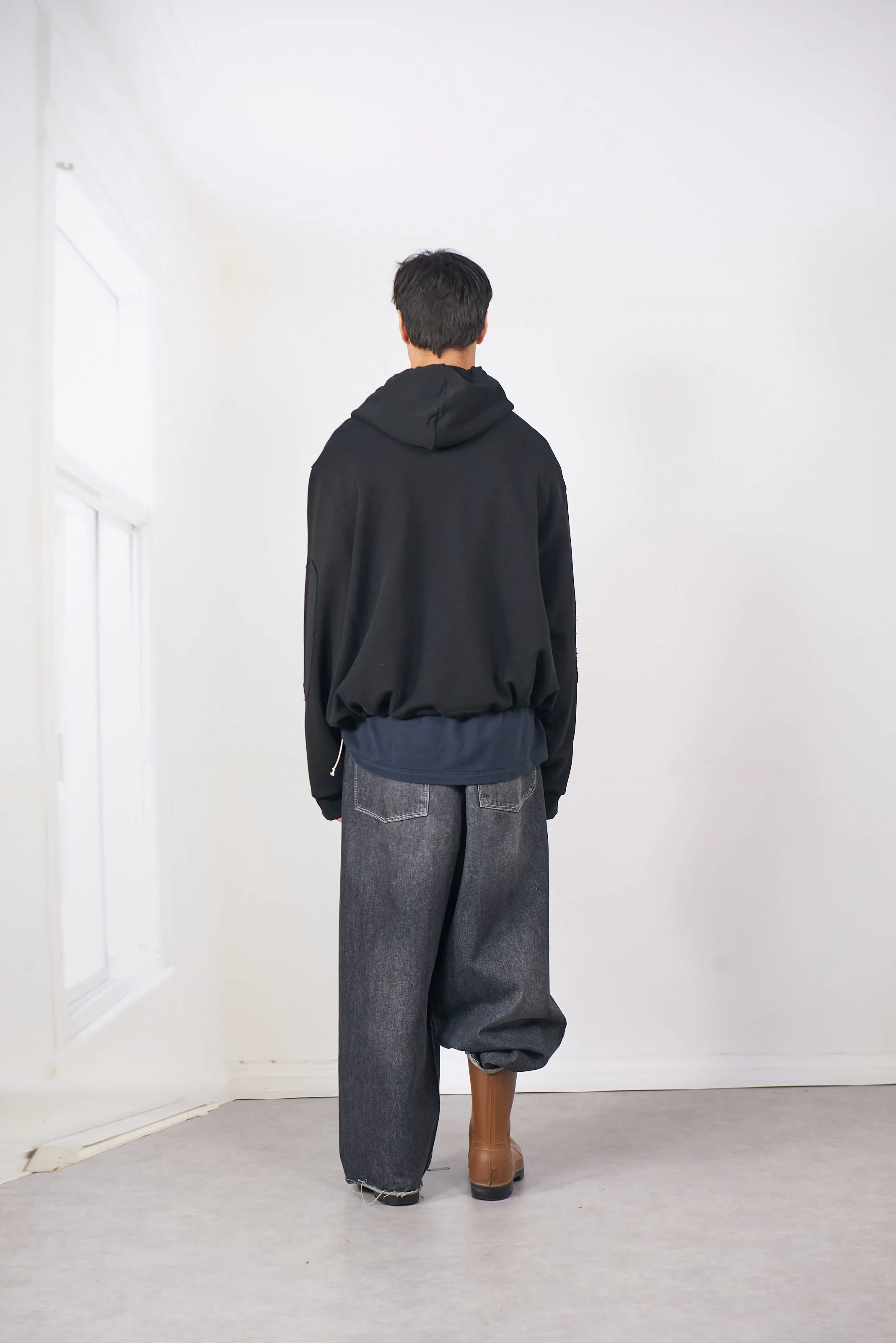 CF.20.02.02.01 ANORAK ZIP HOODIE black sold by Camiel Fortgens product image thumbnail 4