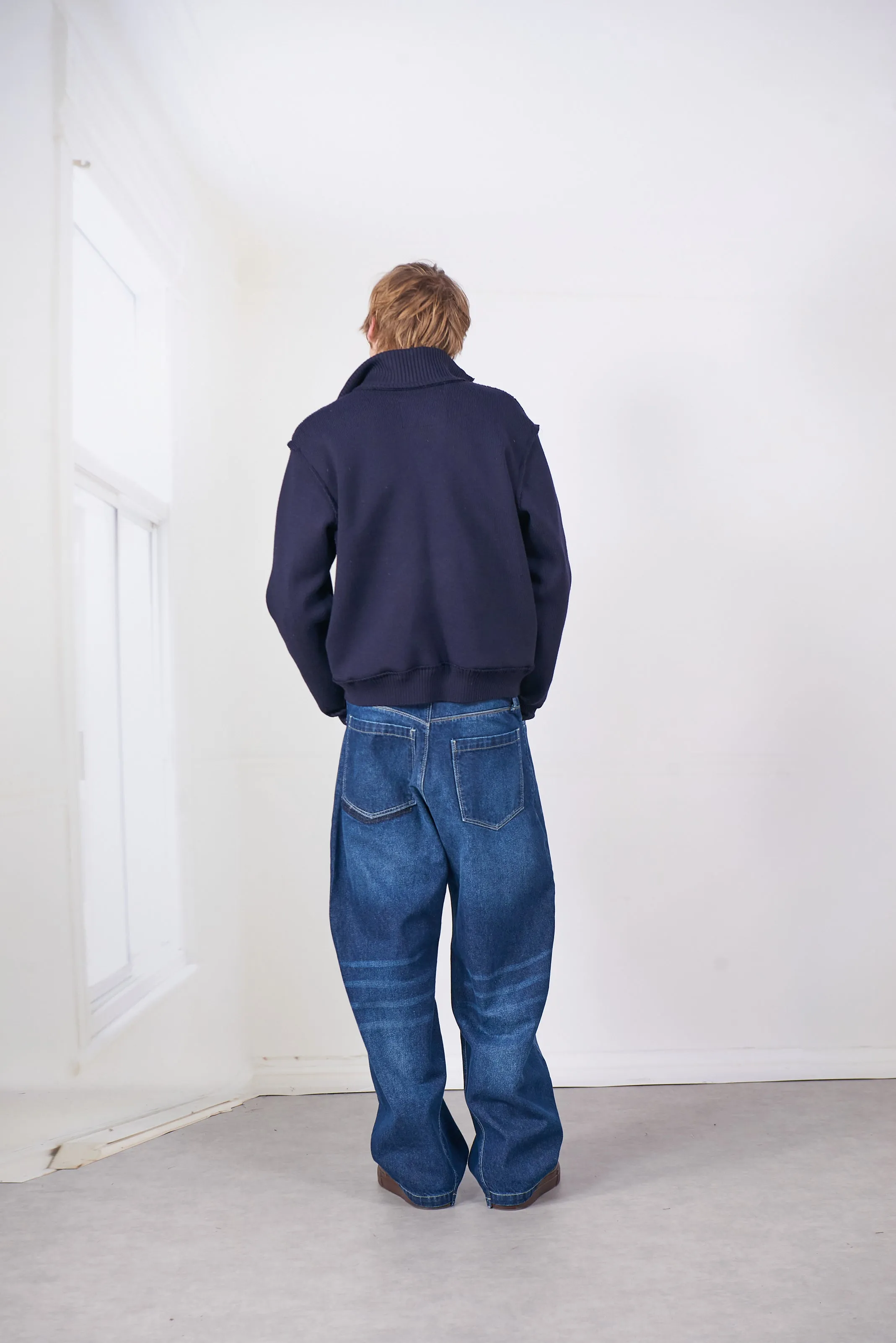 CF.20.03.06.01 SEAMAN'S SWEATER navy sold by Camiel Fortgens product image thumbnail 4