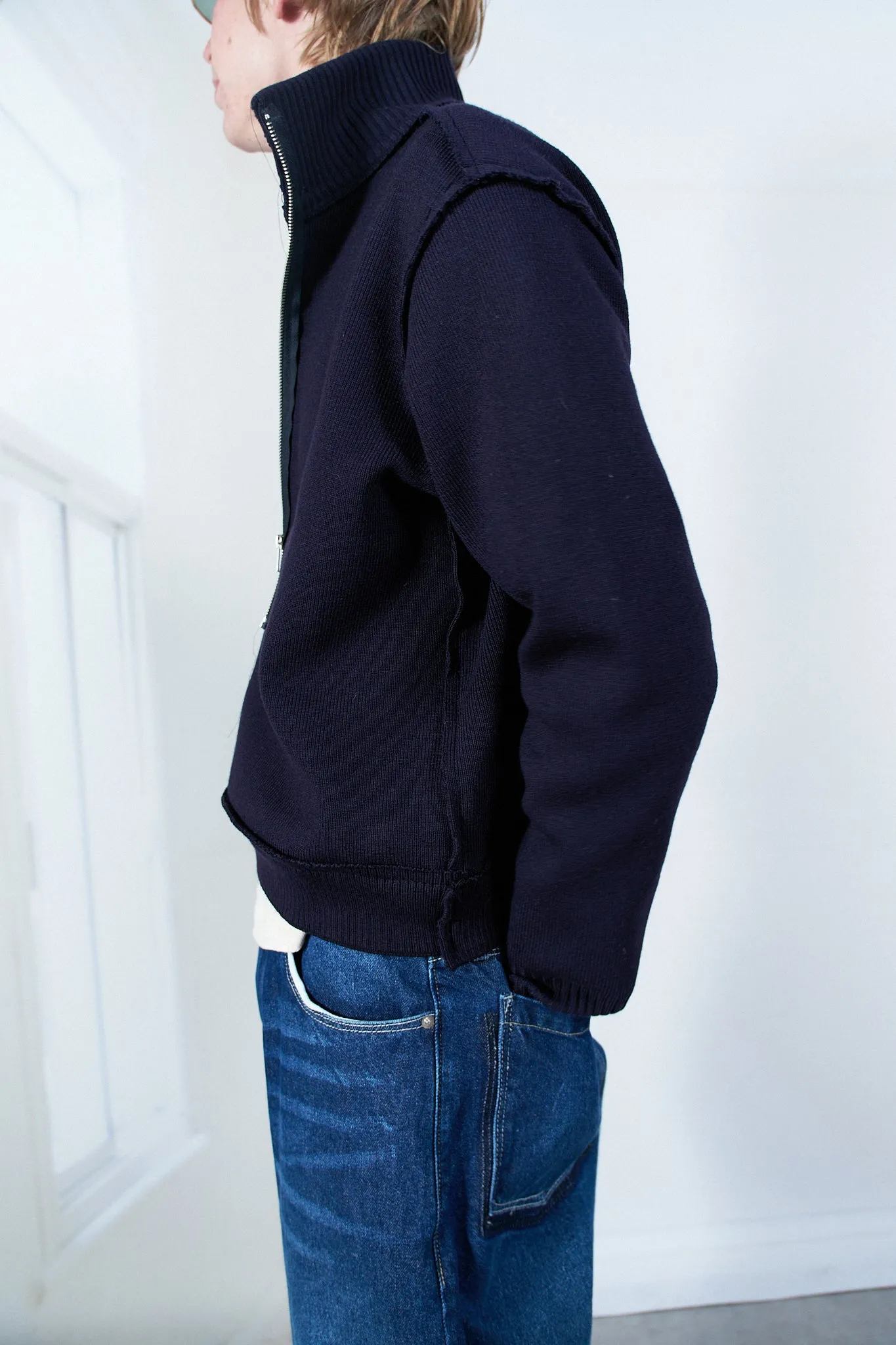 CF.20.03.06.01 SEAMAN'S SWEATER navy sold by Camiel Fortgens