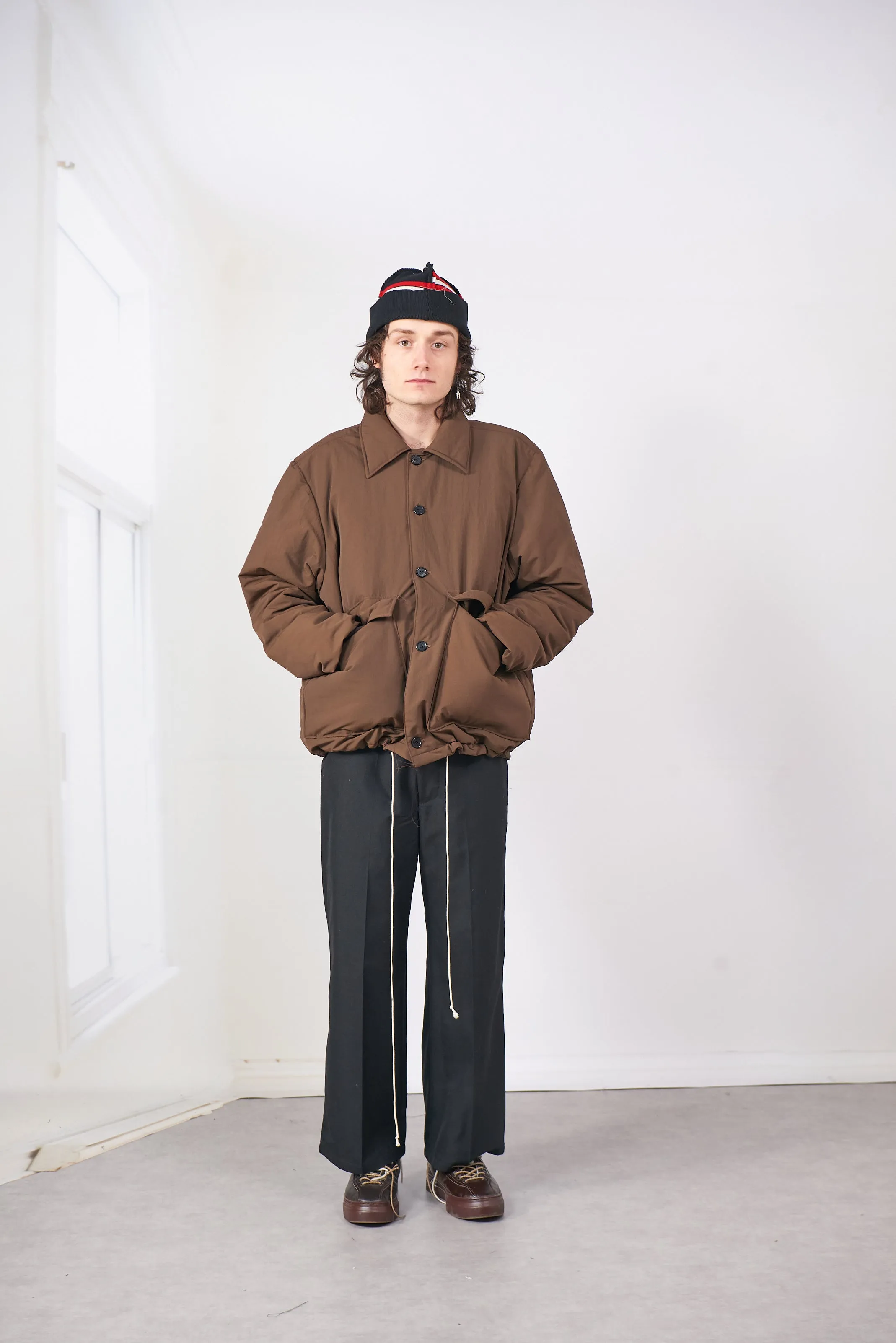 CF.20.10.01.01 PUFFED SIMPLE JACKET brown sold by Camiel Fortgens Mens product image thumbnail 5