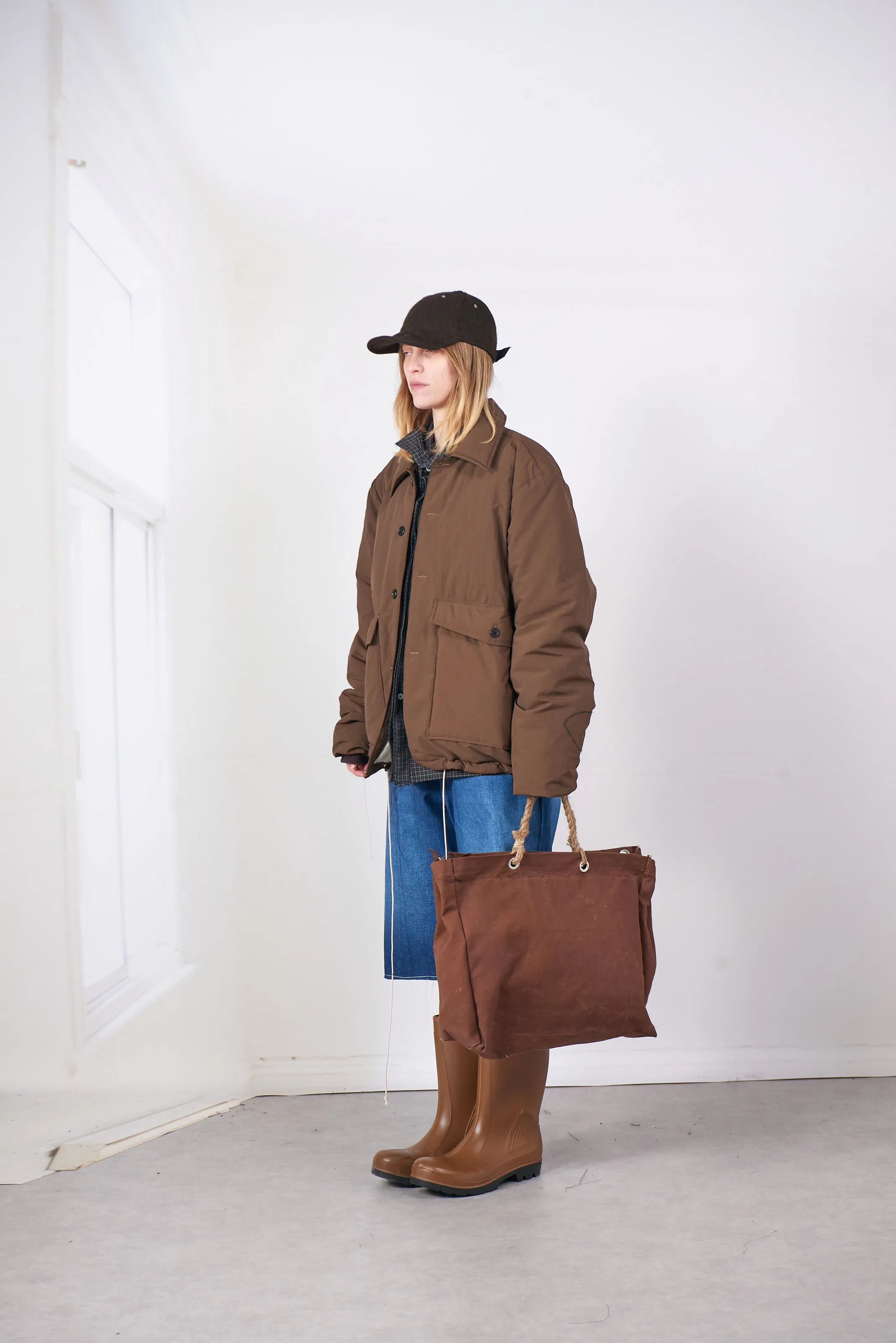 CF.20.10.01.01 PUFFED SIMPLE JACKET brown sold by Camiel Fortgens Mens product image thumbnail 2