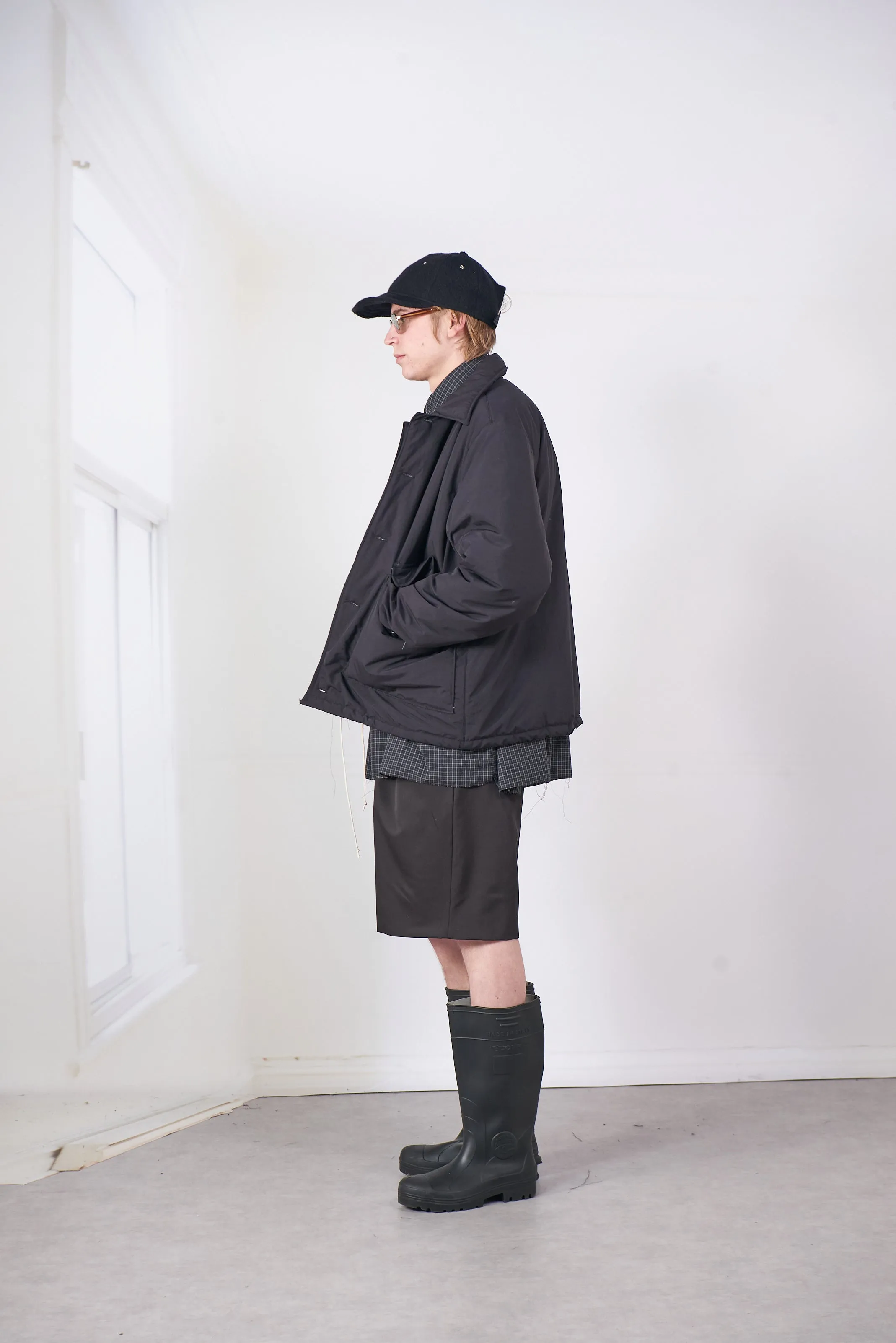 CF.20.10.01.01 PUFFED SIMPLE JACKET black sold by Camiel Fortgens Mens product image thumbnail 3