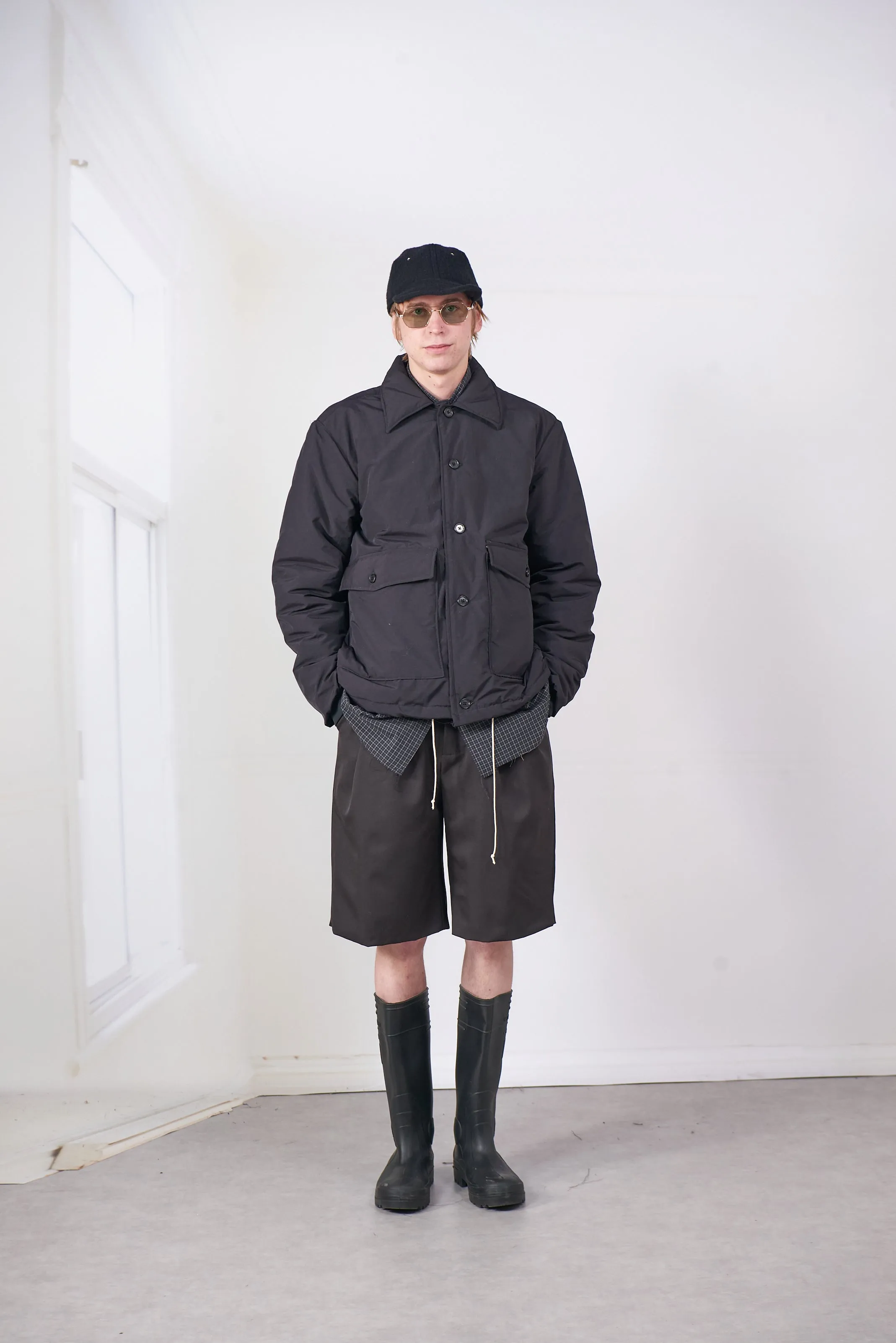 CF.20.10.01.01 PUFFED SIMPLE JACKET black sold by Camiel Fortgens Mens product image thumbnail 4