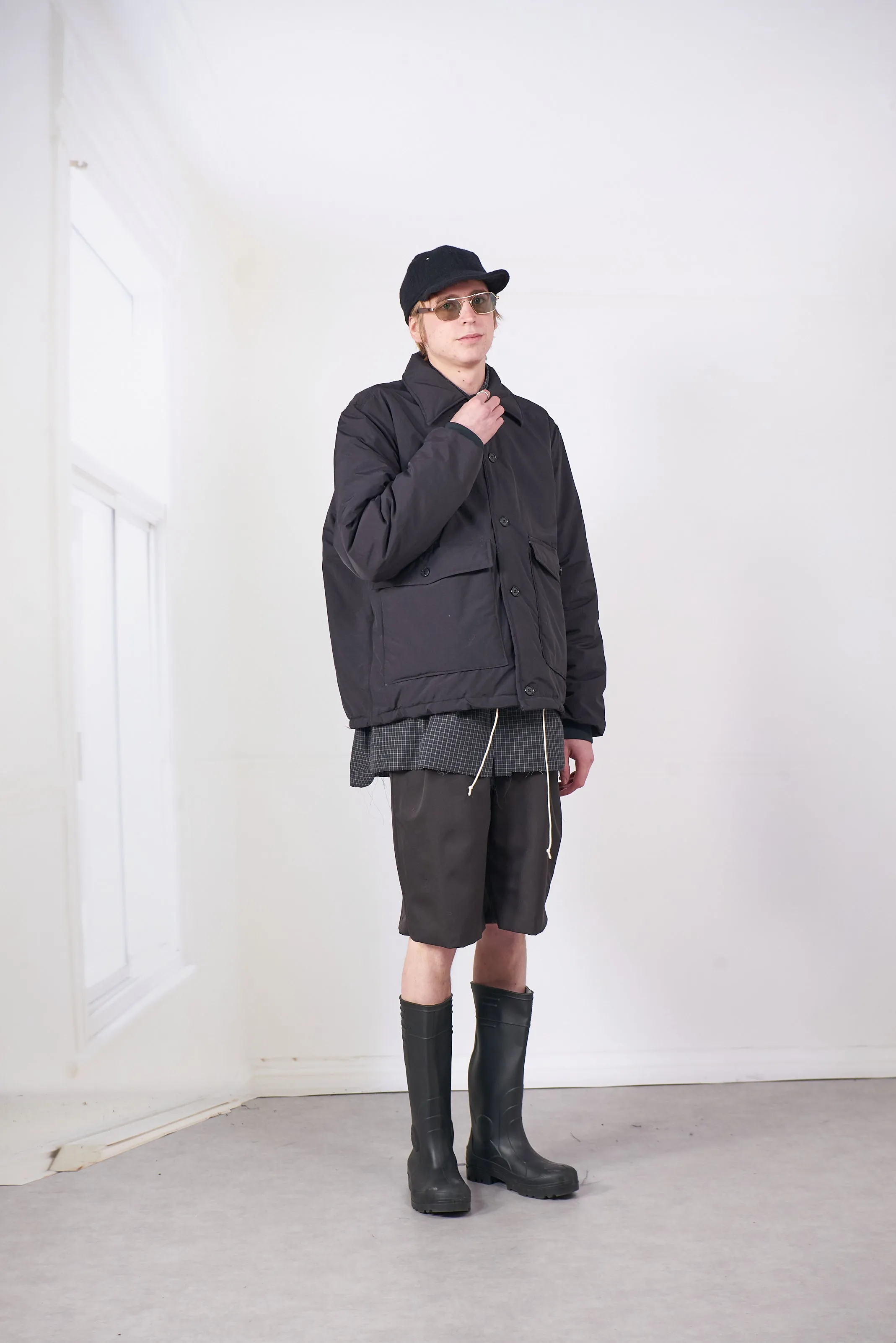 CF.20.10.01.01 PUFFED SIMPLE JACKET black sold by Camiel Fortgens Mens product image thumbnail 2