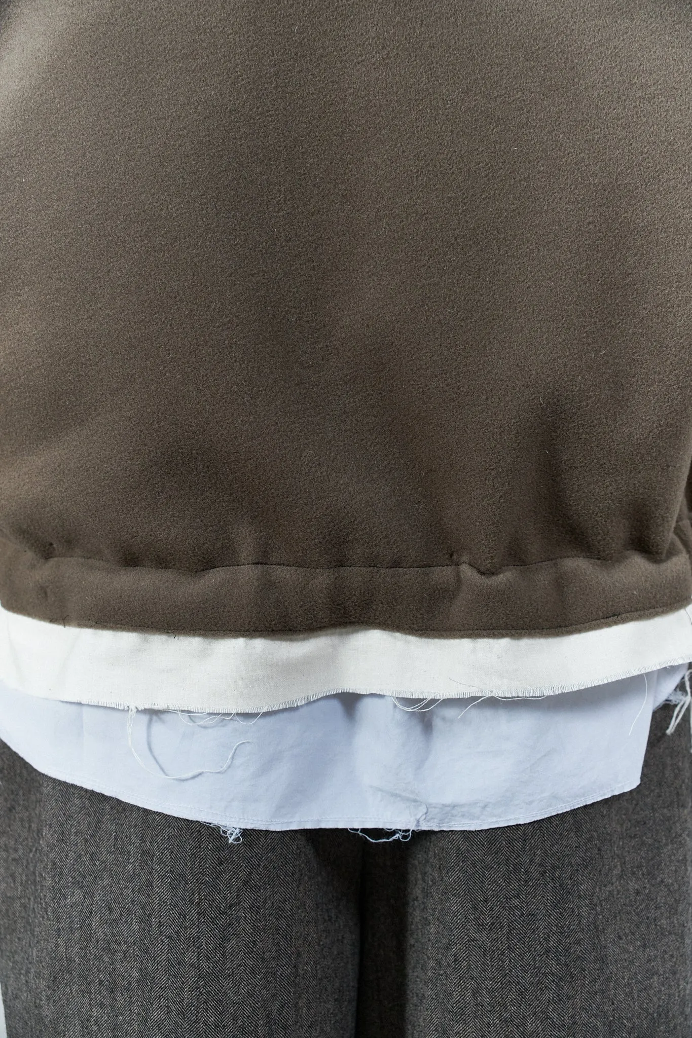 CF.20.09.03.01 FLEECE ANORAK taupe sold by Camiel Fortgens product image thumbnail 5