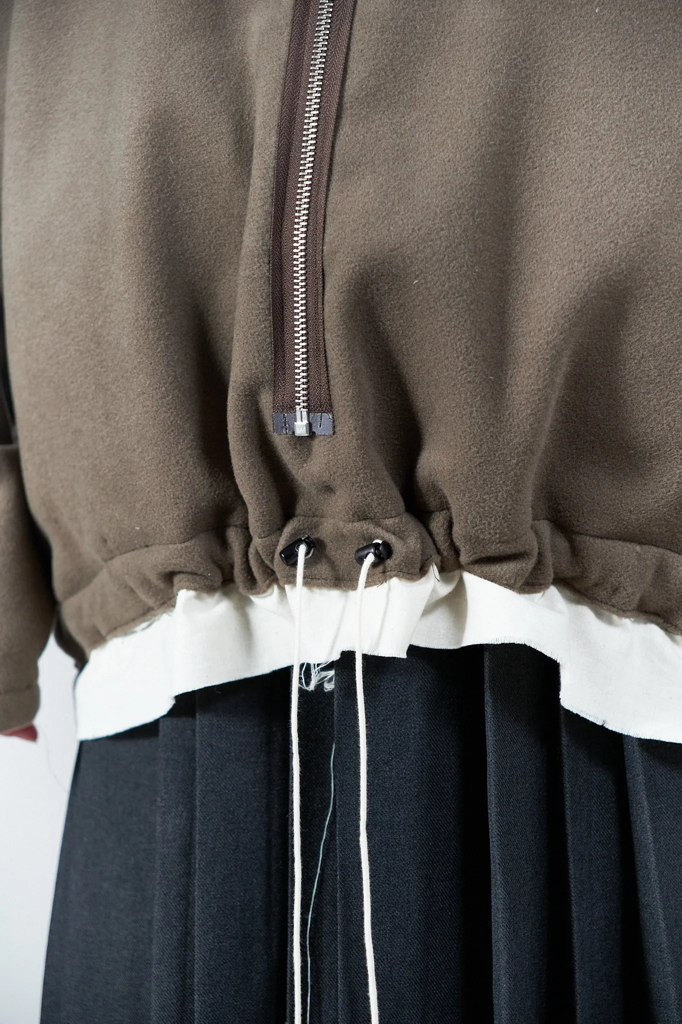 CF.20.09.03.01 FLEECE ANORAK taupe sold by Camiel Fortgens product image thumbnail 2