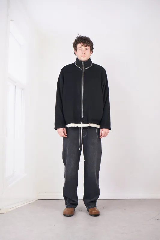 CF.20.09.03.01 FLEECE ANORAK black sold by Camiel Fortgens Mens