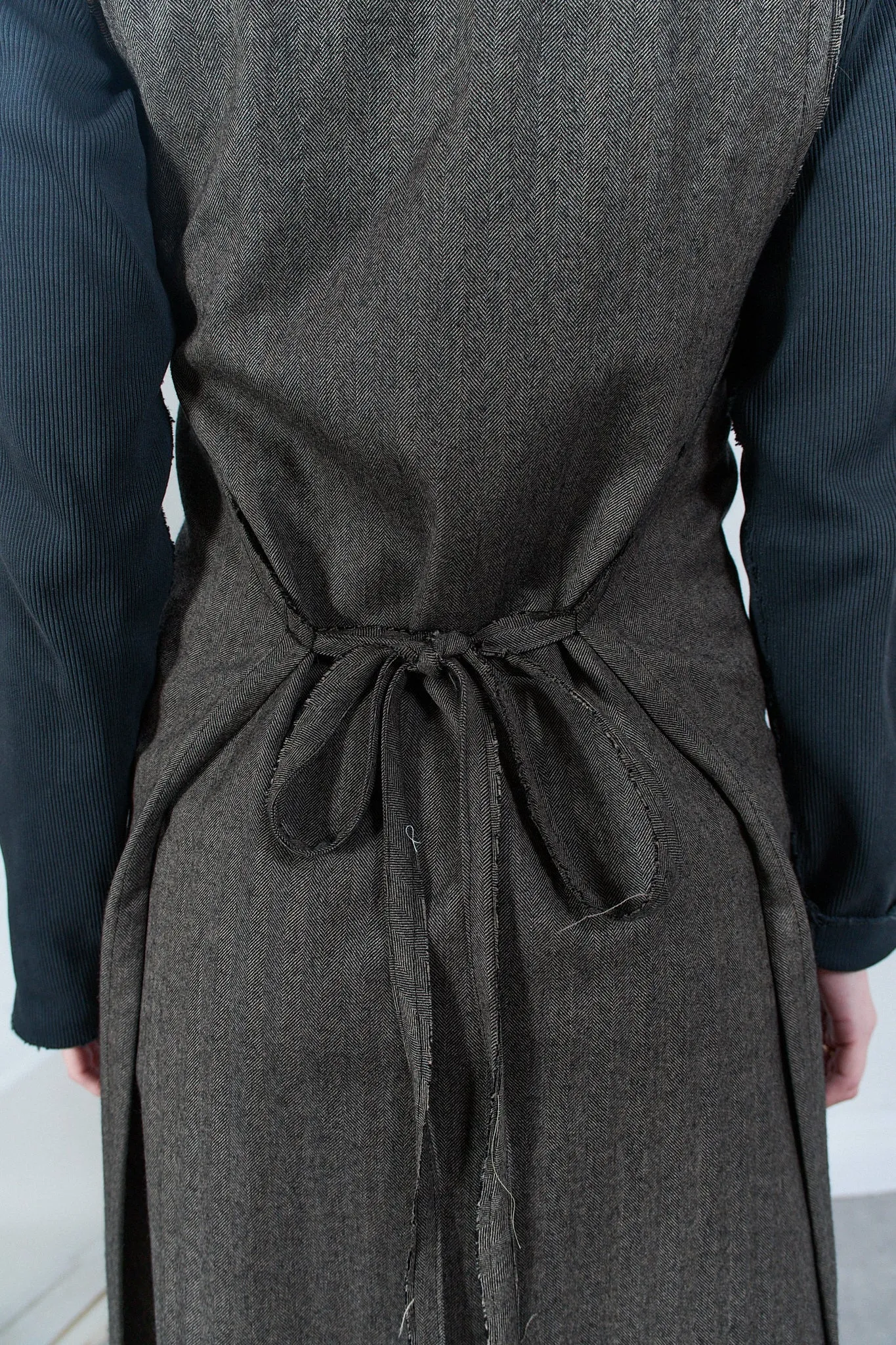 CF.20.08.04.01 WRAP DRESS herringbone sold by Camiel Fortgens product image thumbnail 2