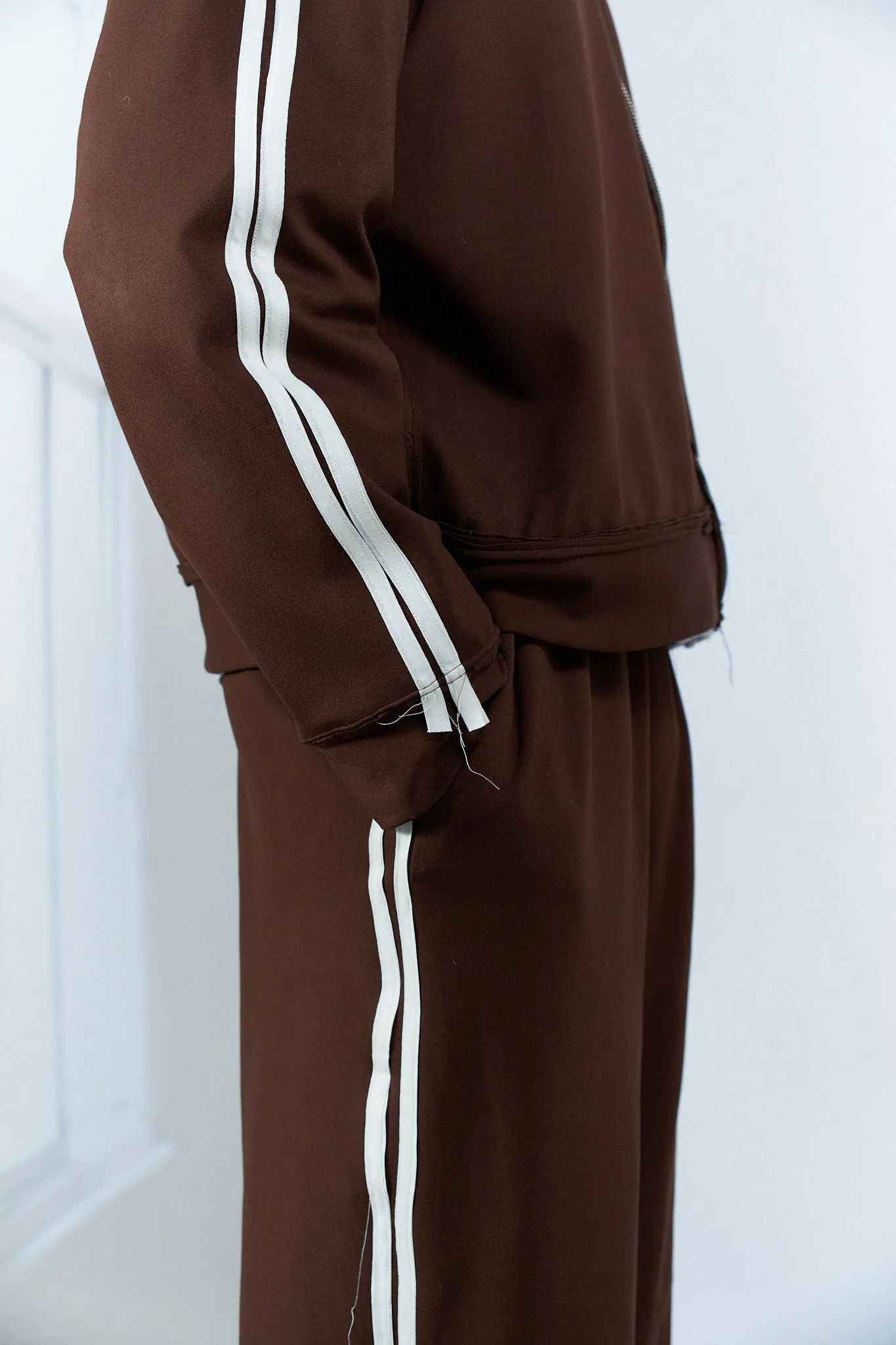 CF.20.02.04.01 TRACK JACKET SPORT brown sold by Camiel Fortgens product image thumbnail 2