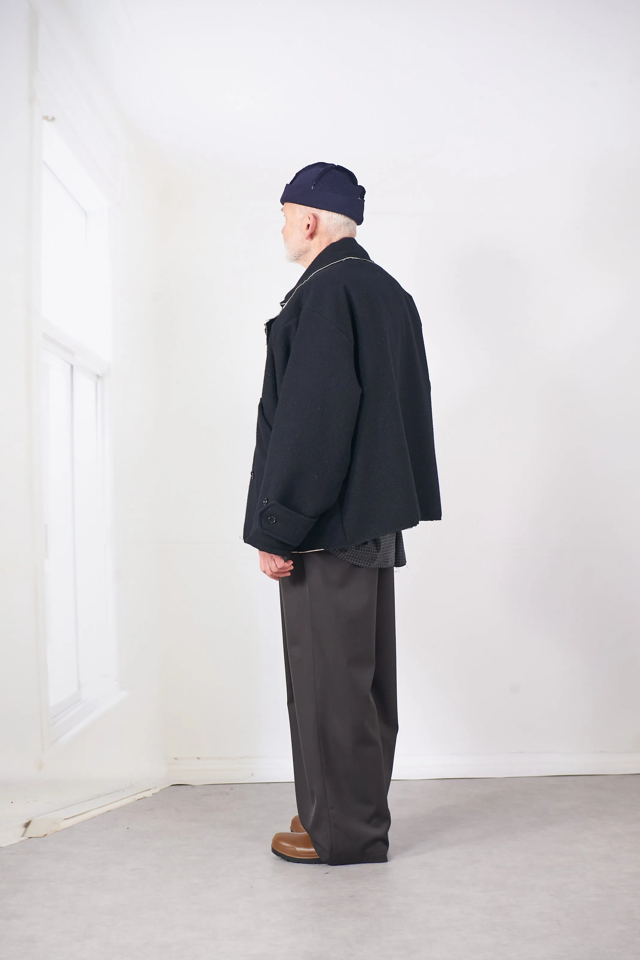 CF.20.10.03.02 PEACOAT MACK black sold by Camiel Fortgens product image thumbnail 5