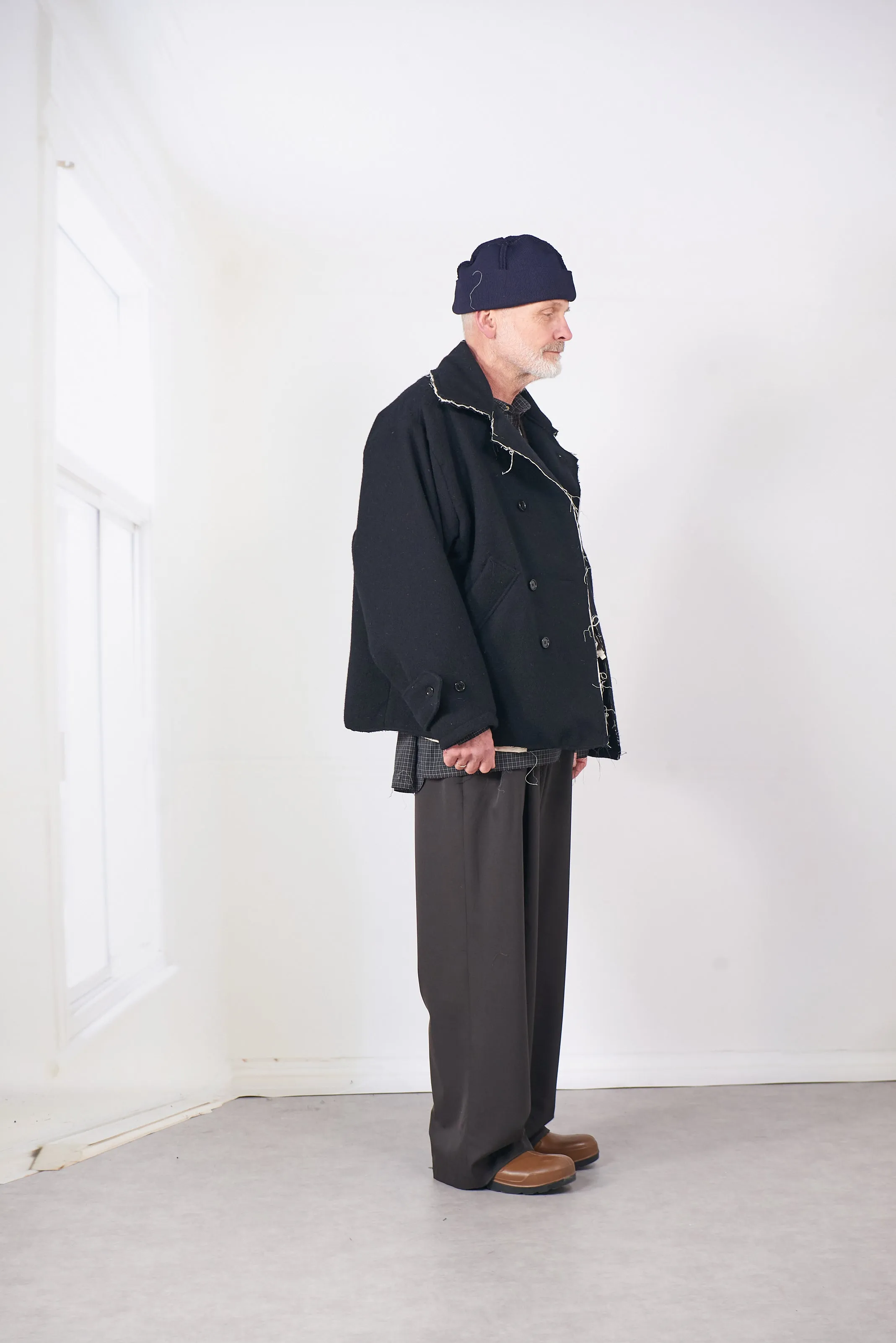 CF.20.10.03.02 PEACOAT MACK black sold by Camiel Fortgens product image thumbnail 3