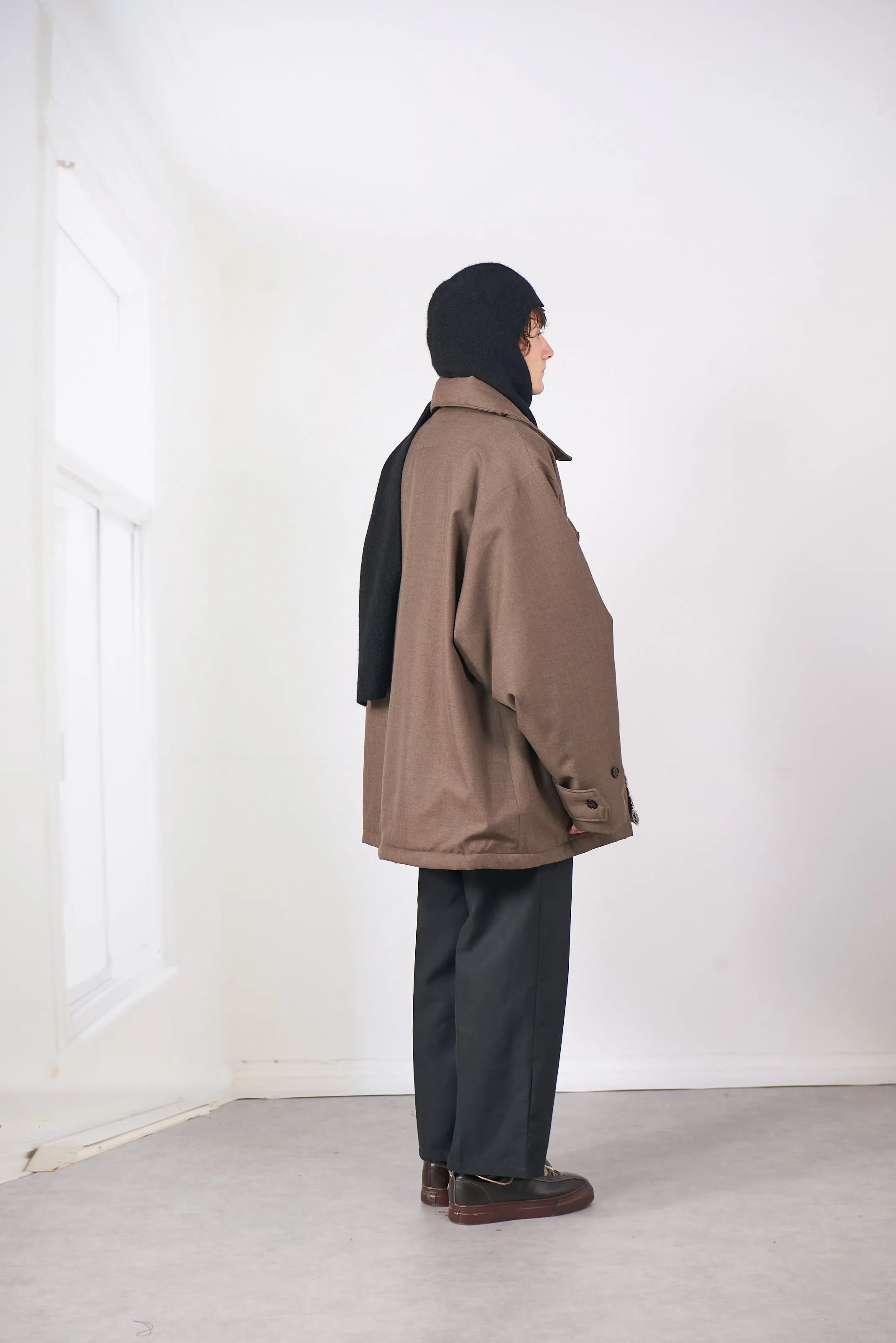 CF.20.10.03.01 PADDED PEACOAT MACK brown sold by Camiel Fortgens product image thumbnail 4