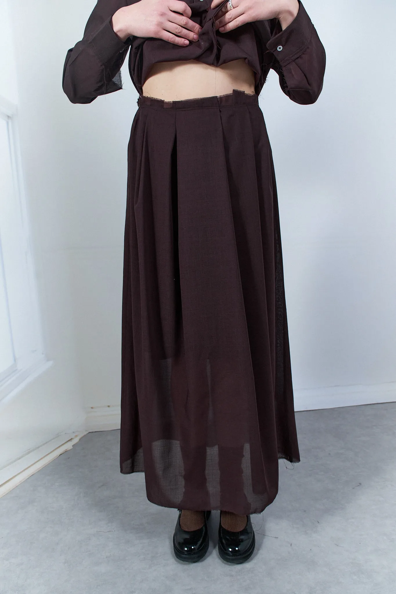 CF.20.07.04.02 TOPLESS DRESS brown sold by Camiel Fortgens product image thumbnail 3