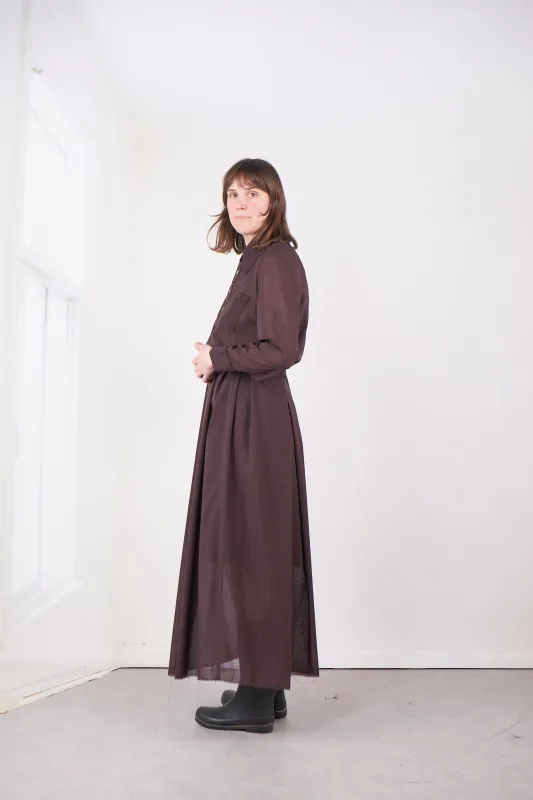 CF.20.07.04.02 TOPLESS DRESS brown made by Camiel Fortgens