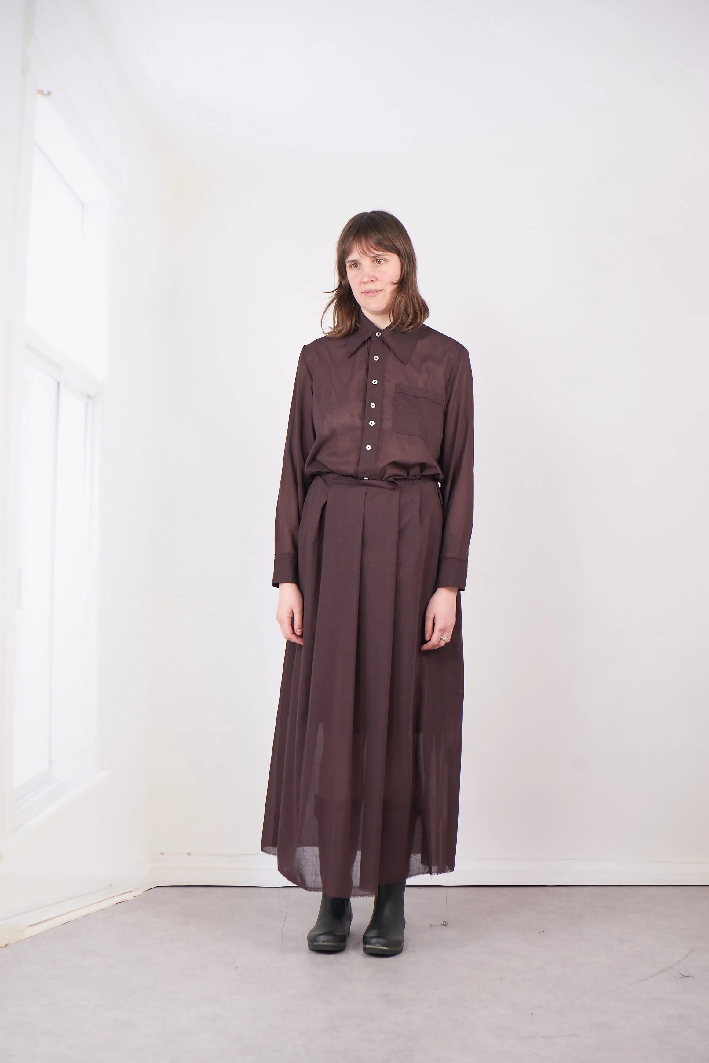 CF.20.07.04.02 TOPLESS DRESS brown sold by Camiel Fortgens product image thumbnail 5