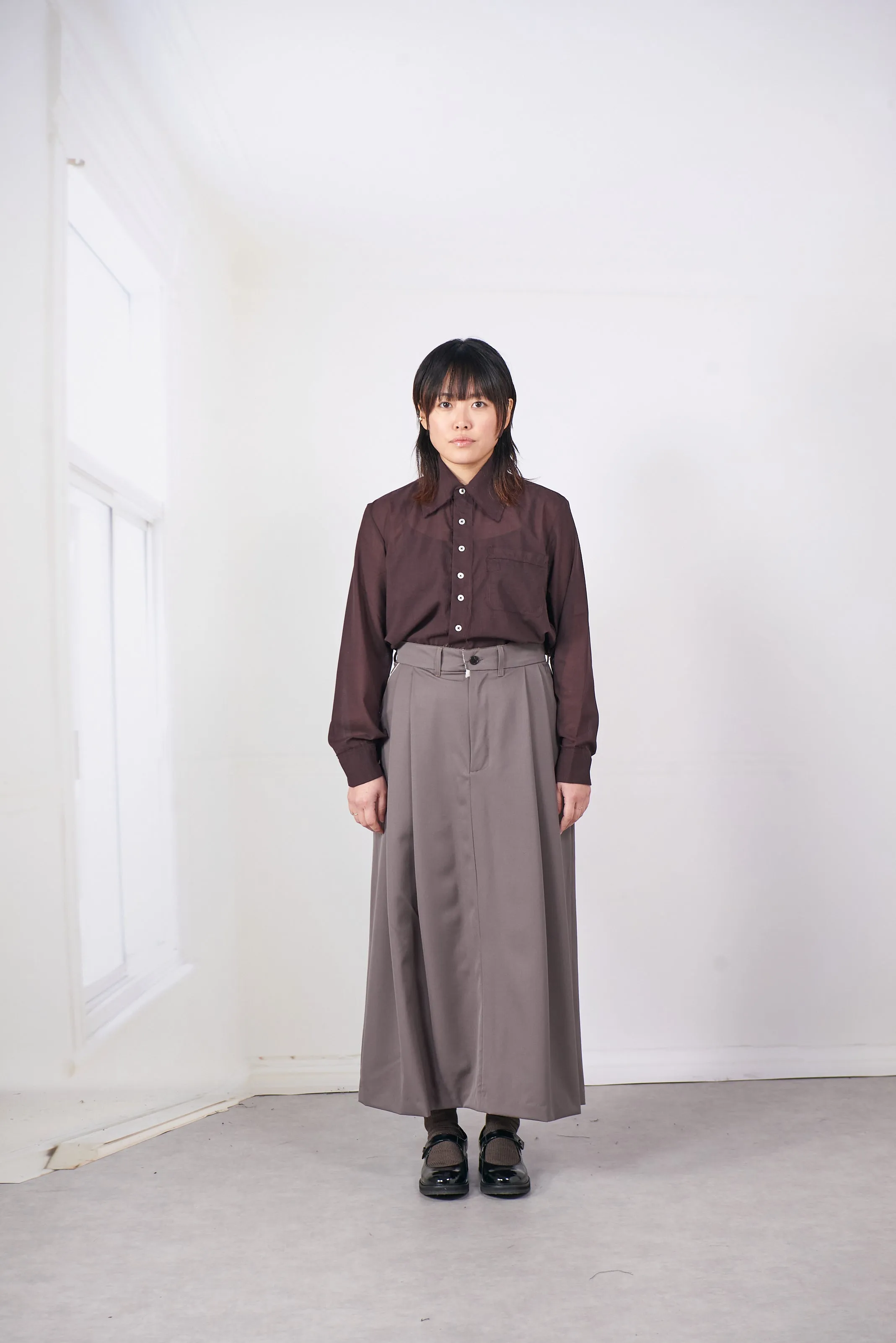 CF.20.07.03.01 SUIT PANTS SKIRT taupe sold by Camiel Fortgens product image thumbnail 4