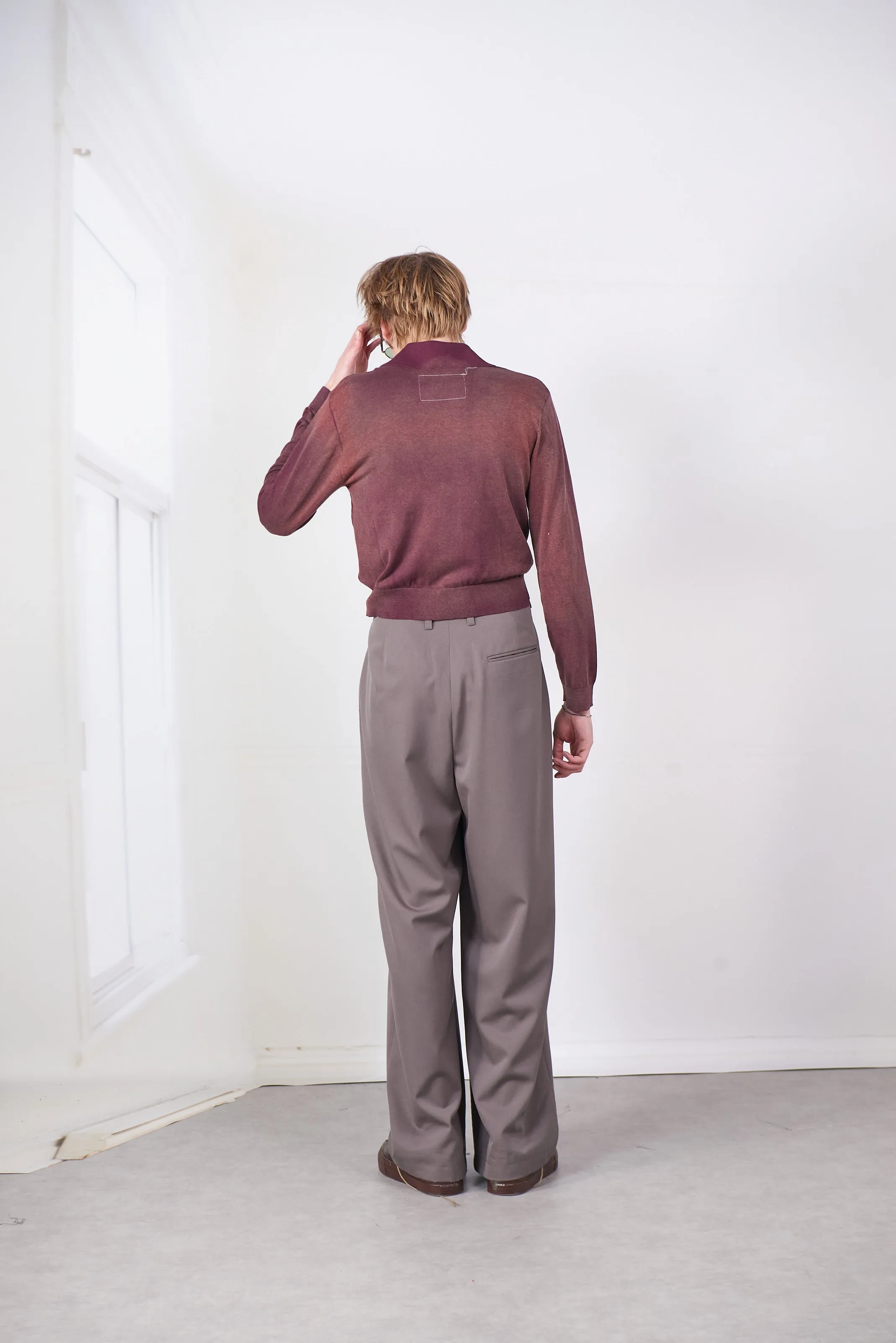 CF.20.06.09.02 SUIT PANTS taupe sold by Camiel Fortgens Mens product image thumbnail 5