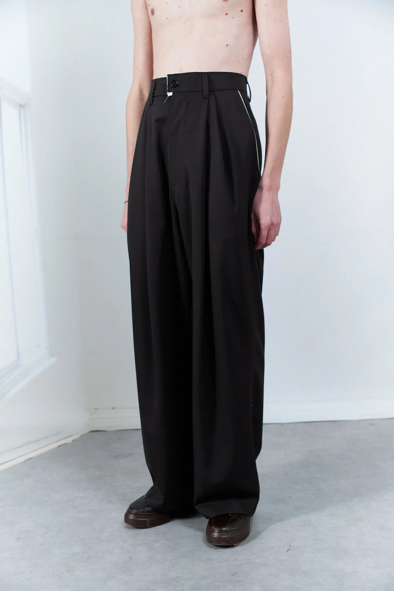 CF.20.06.09.02 SUIT PANTS faded black sold by Camiel Fortgens Mens