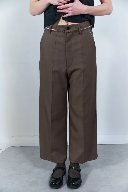 CF.20.06.06.01 STRAIGHT SLACK brown sold by Camiel Fortgens Mens