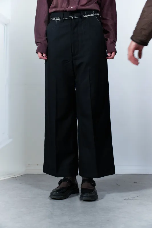 CF.20.06.06.01 STRAIGHT SLACK black made by Camiel Fortgens