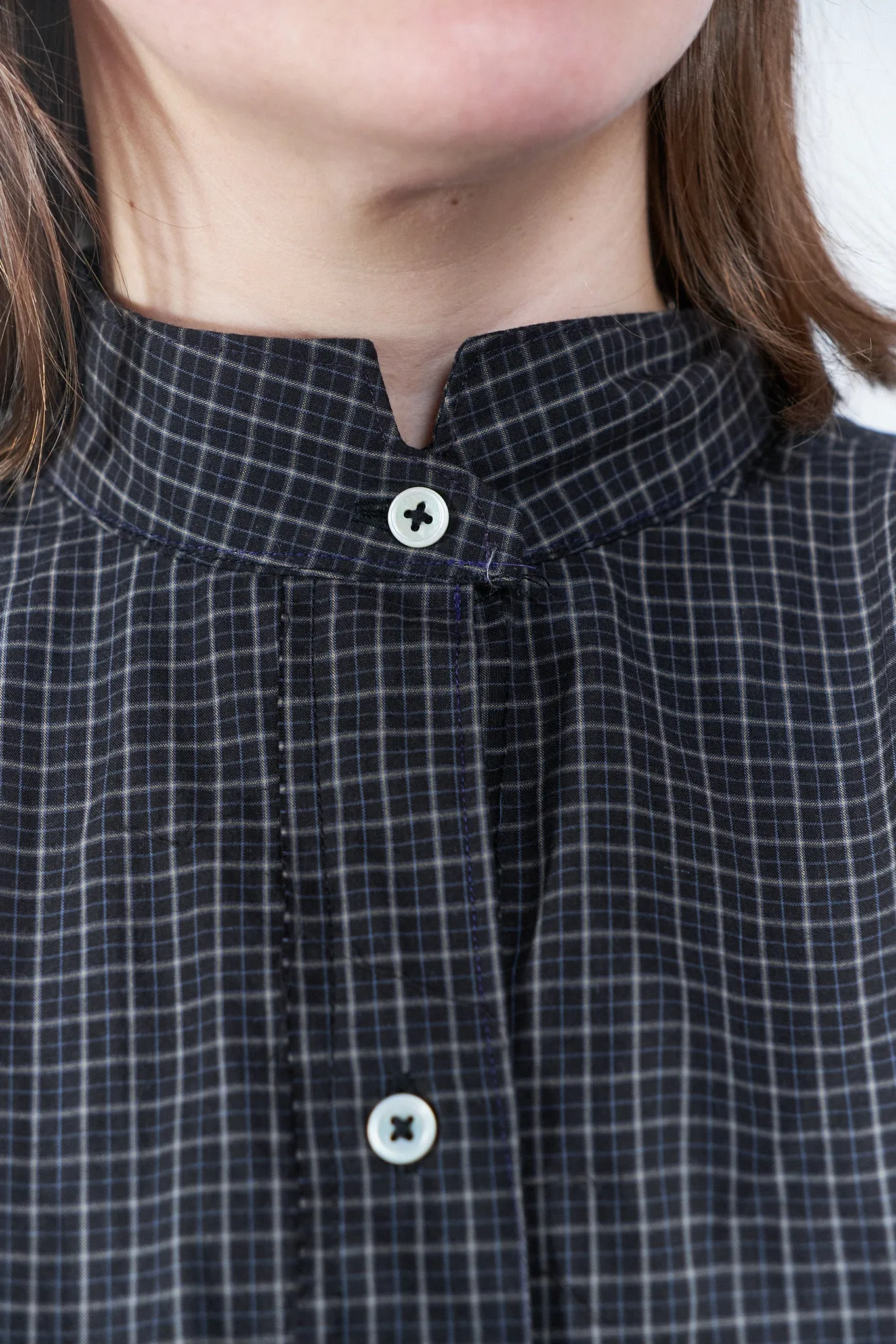CF.20.04.05.02 ANORAK SHIRT black check sold by Camiel Fortgens product image thumbnail 4