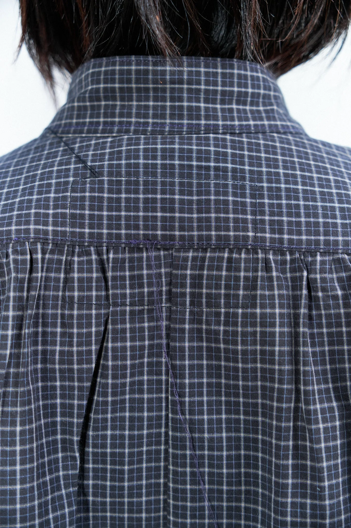 CF.20.04.05.02 ANORAK SHIRT black check sold by Camiel Fortgens product image thumbnail 3