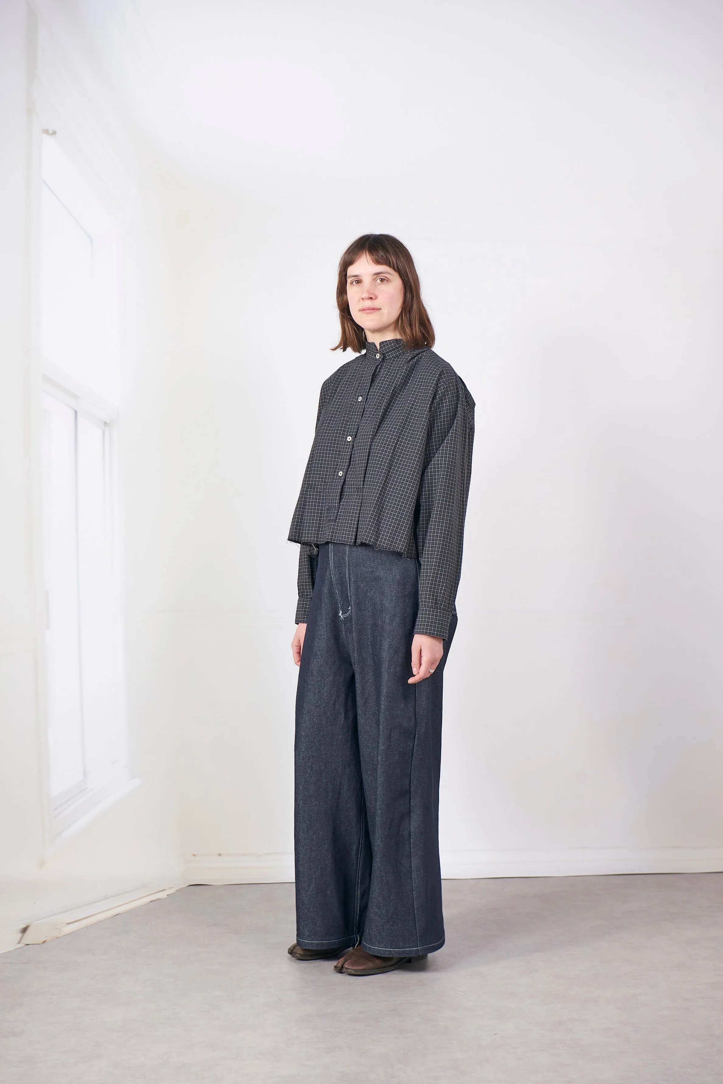 CF.20.04.05.02 ANORAK SHIRT black check sold by Camiel Fortgens product image thumbnail 2