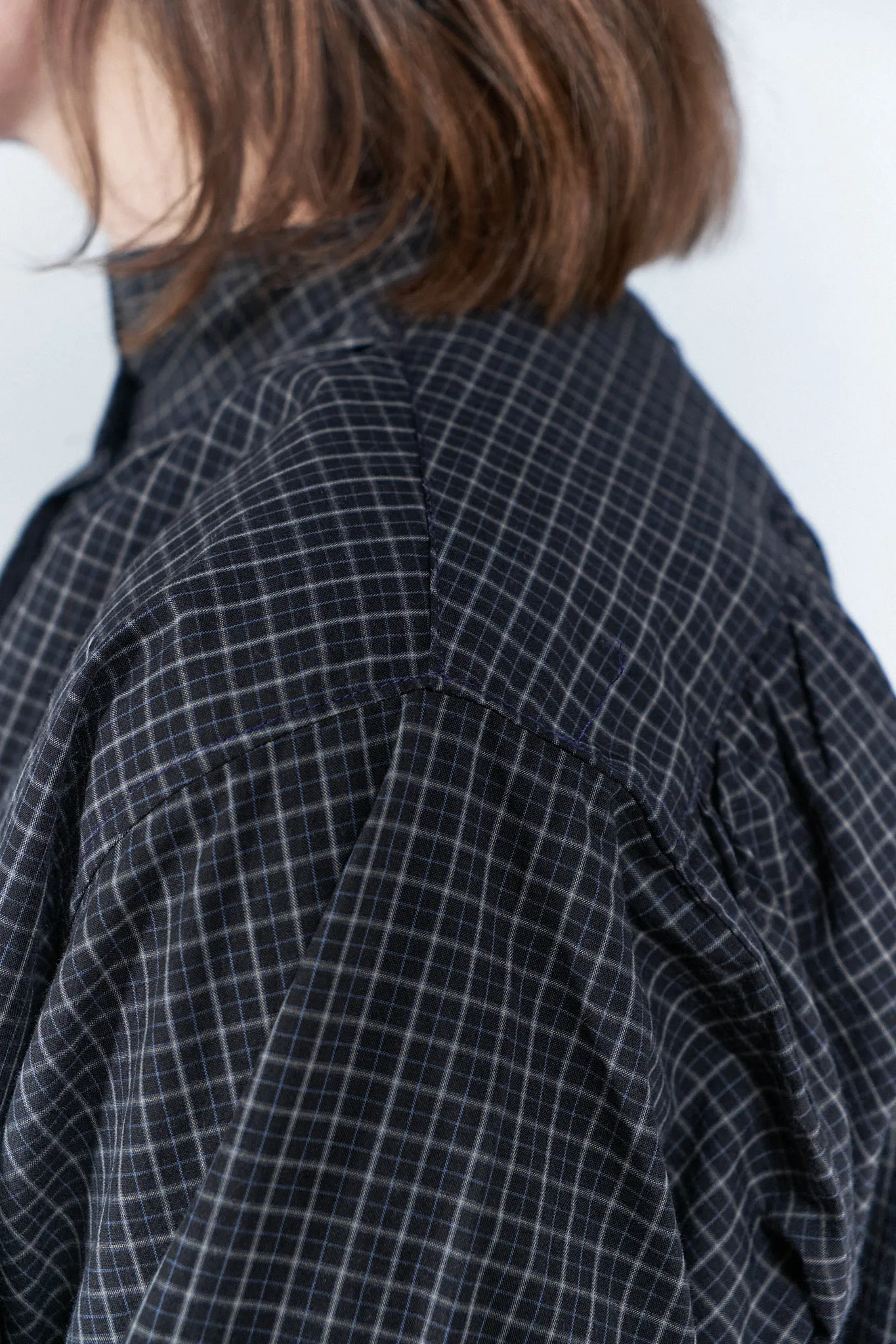 CF.20.04.05.02 ANORAK SHIRT black check sold by Camiel Fortgens product image thumbnail 5