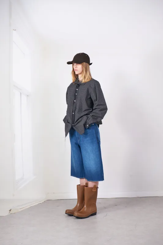 CF.20.04.02.02 FOLDED SHIRT black check made by Camiel Fortgens