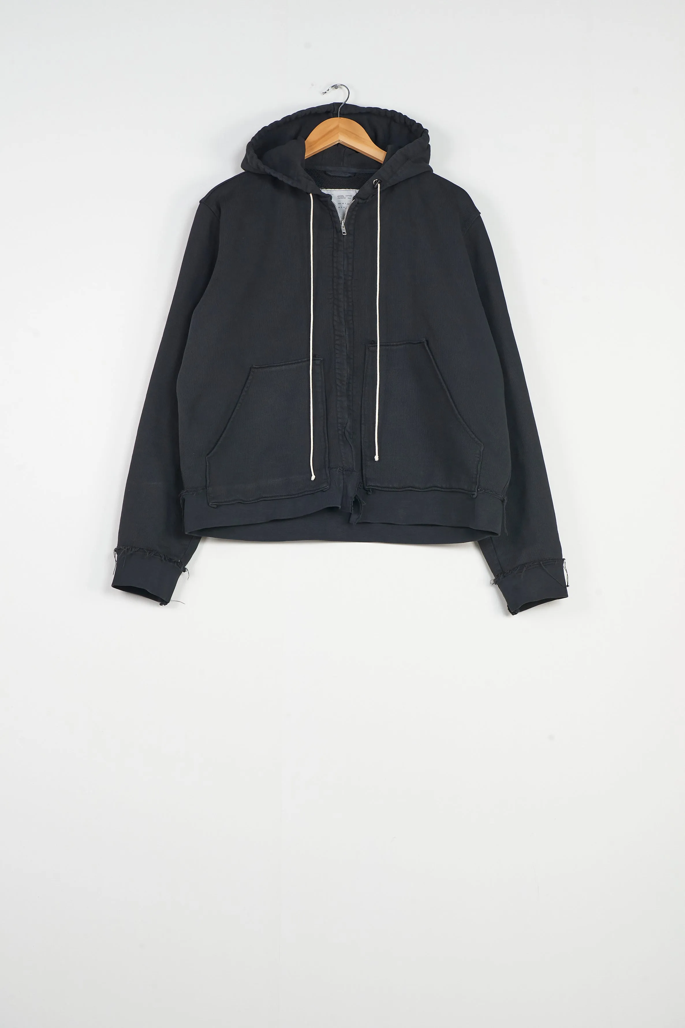 CF.20.02.01.01 FITTED ZIP HOODIE black sold by Camiel Fortgens product image thumbnail 5