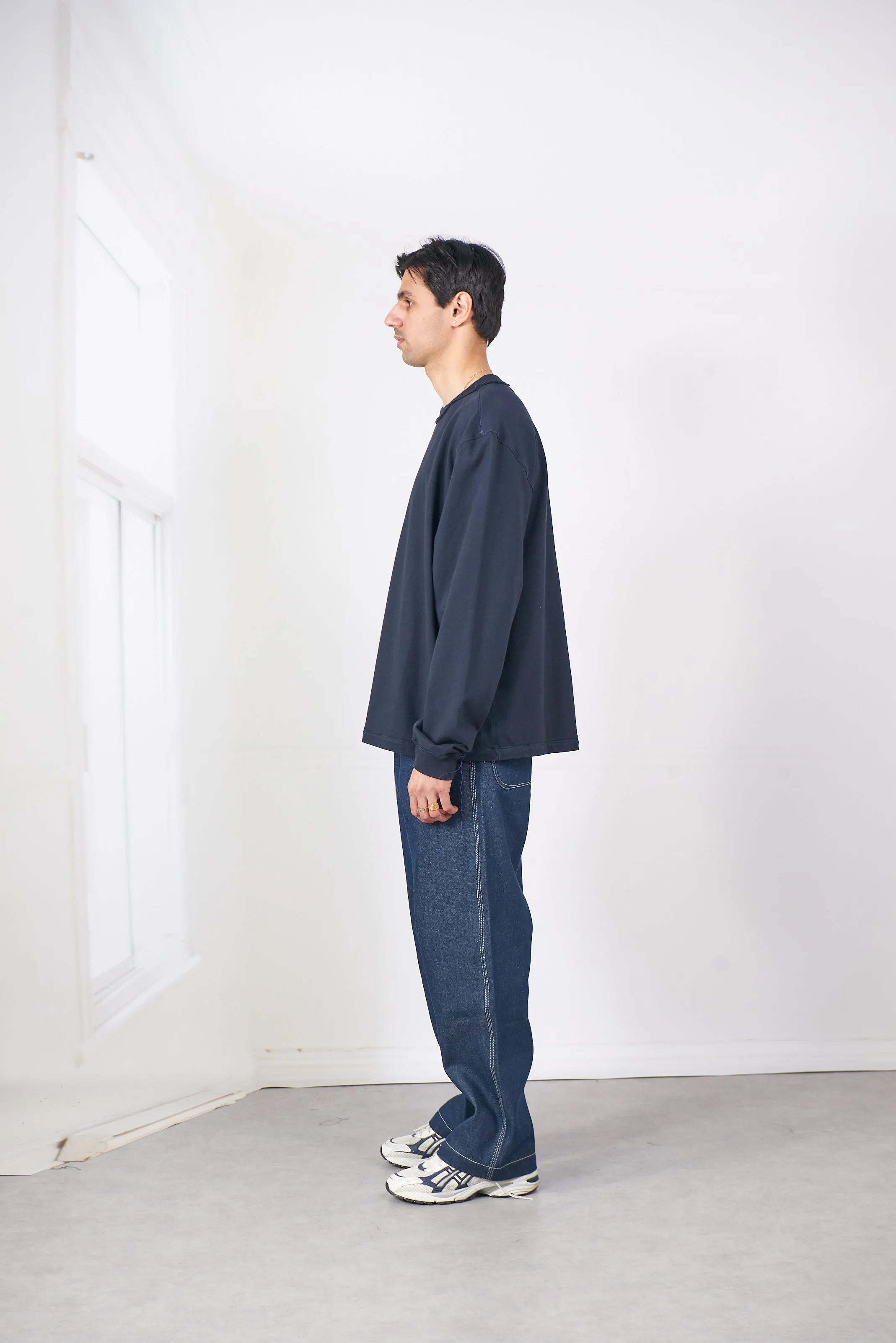 CF.20.01.02.01 BIG TEE LS navy sold by Camiel Fortgens product image thumbnail 2