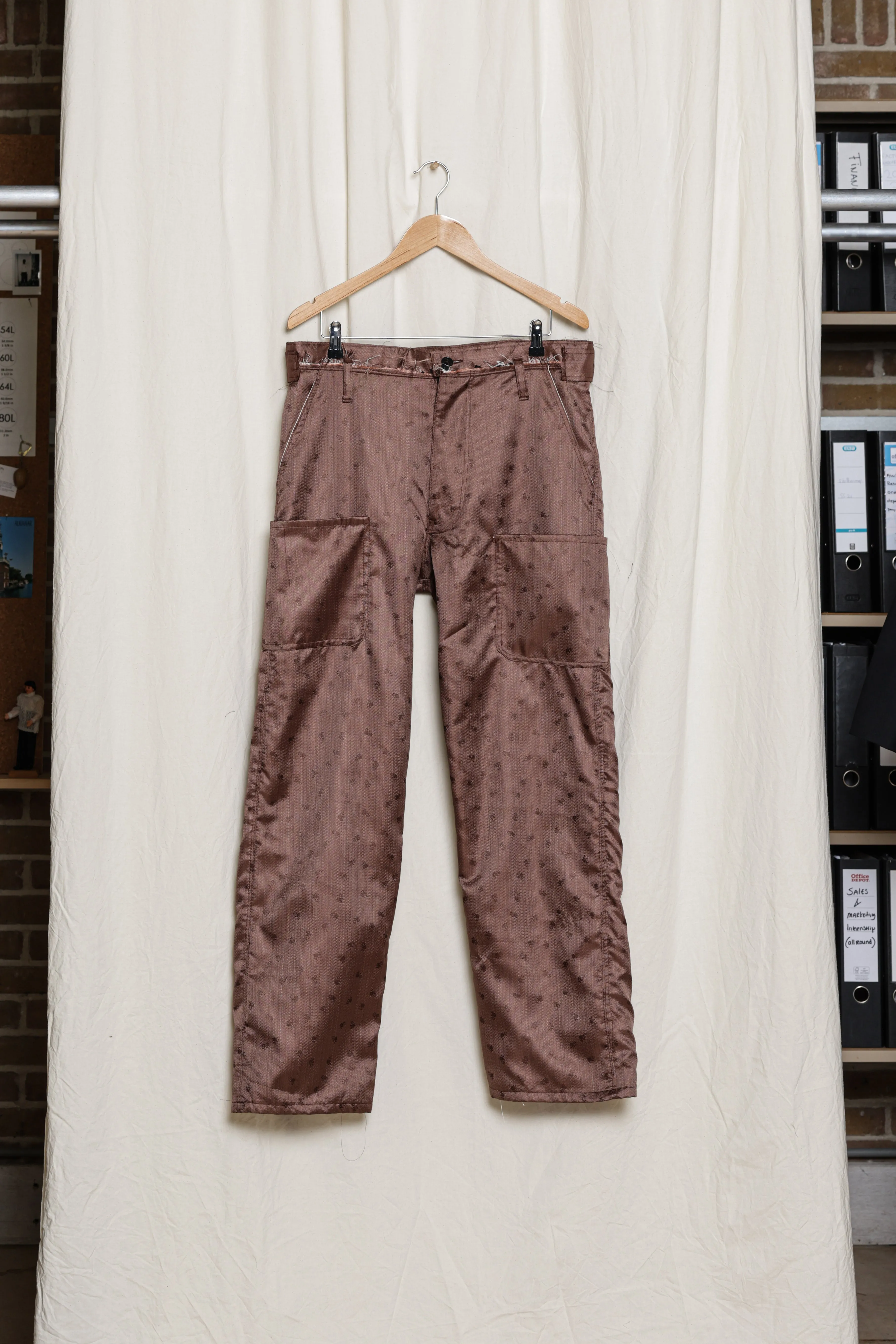 CF.HOLIDAY.25 WORKER PANTS jacquard sold by Camiel Fortgens Mens