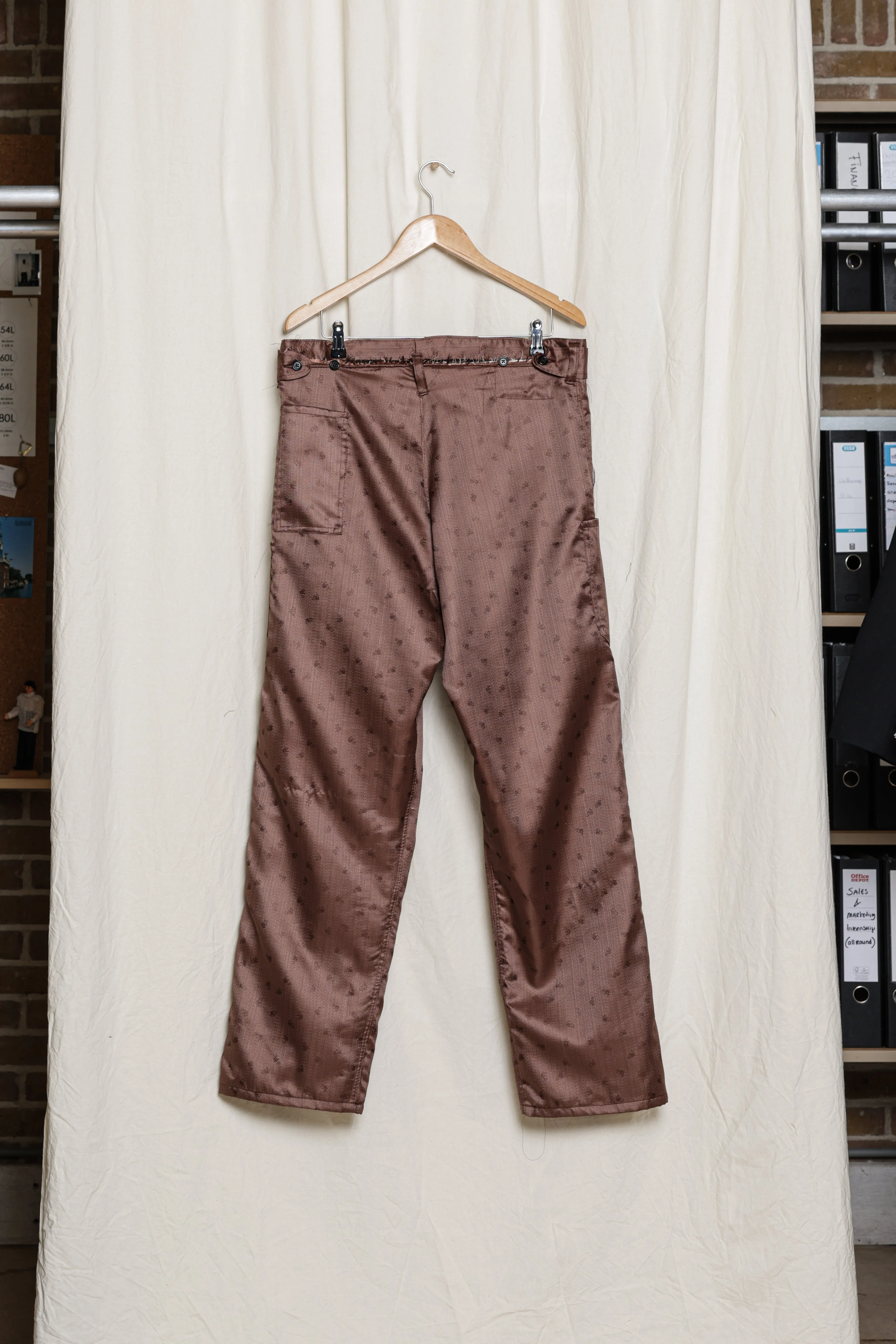 CF.HOLIDAY.25 WORKER PANTS jacquard sold by Camiel Fortgens Mens product image thumbnail 2