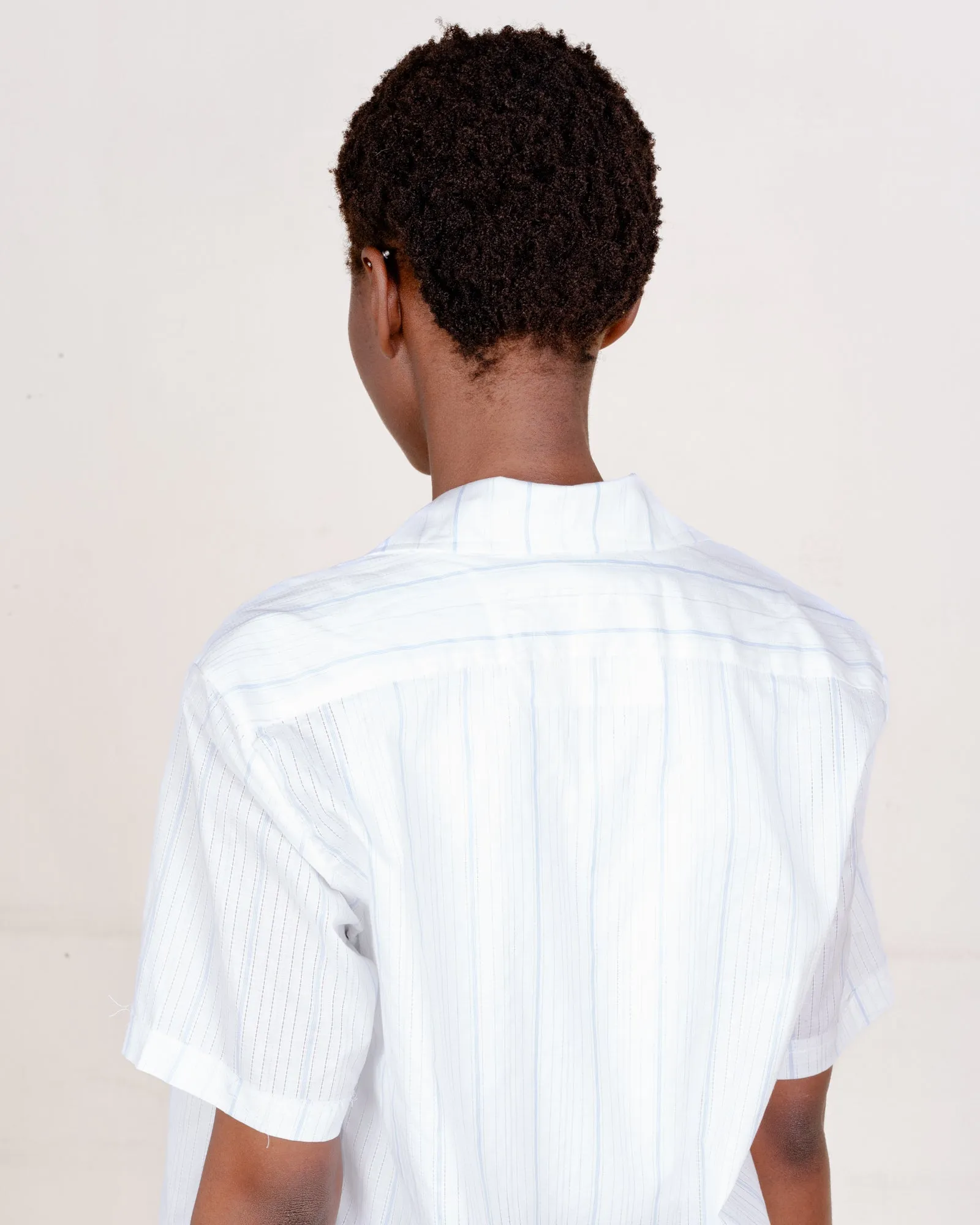 CF.21.04.02.02 ZIP SHIRT stripe sold by Camiel Fortgens