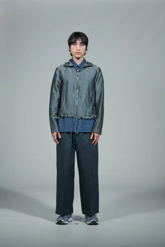 CF.22.06.03.02 FAMILY PANTS cotton/poly twill grey green made by Camiel Fortgens