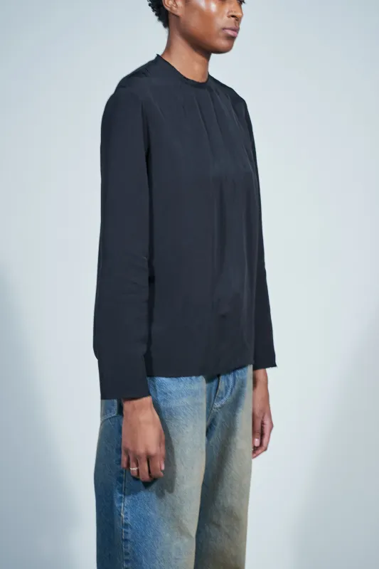 CF.22.05.02.01 NORMAL TOP LS viscose black made by Camiel Fortgens