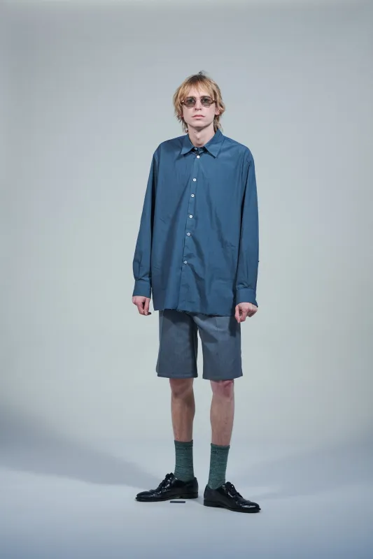 CF.22.04.03.01 BIG SHIRT cotton shirting grey made by Camiel Fortgens